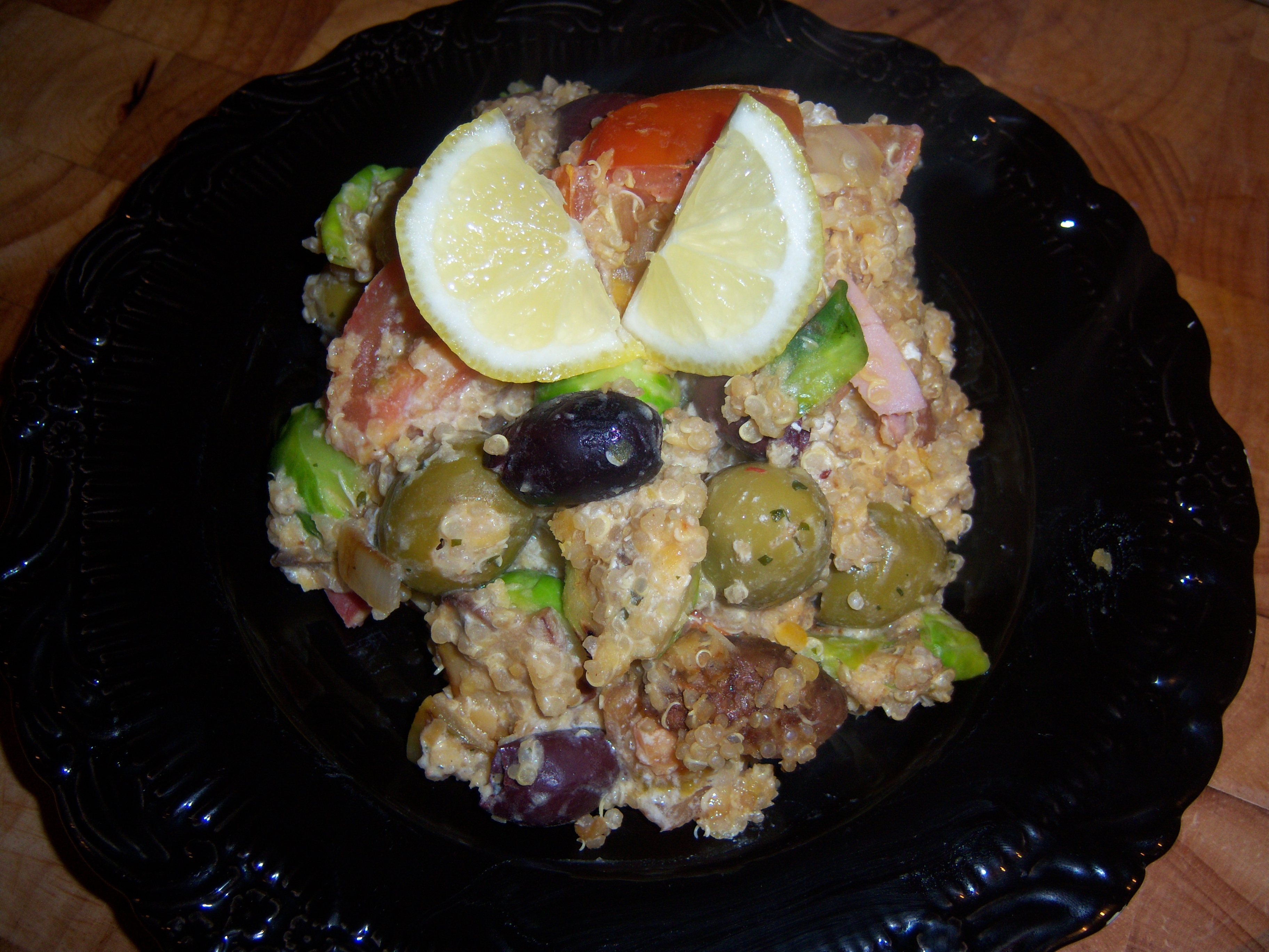 Quinoa and Lentil Vegetable Risotto