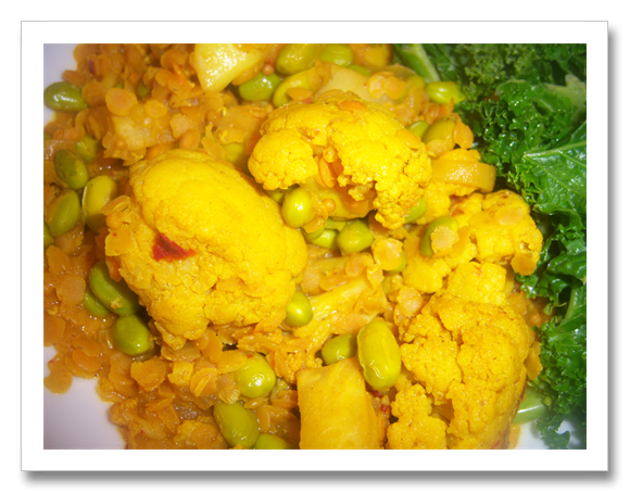 Curried Cauliflower
