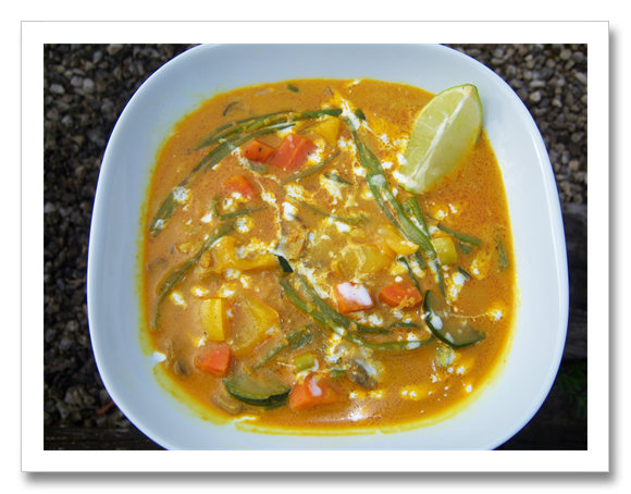 Coconut Spiced Vegetable Soup