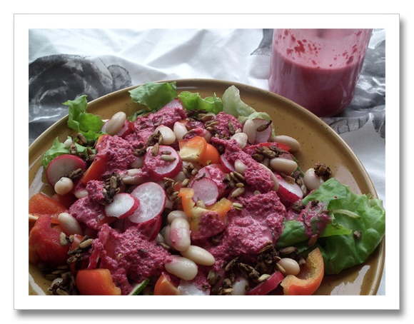 Pretty in Pink Dressing