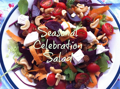 Seasonal celebration salad