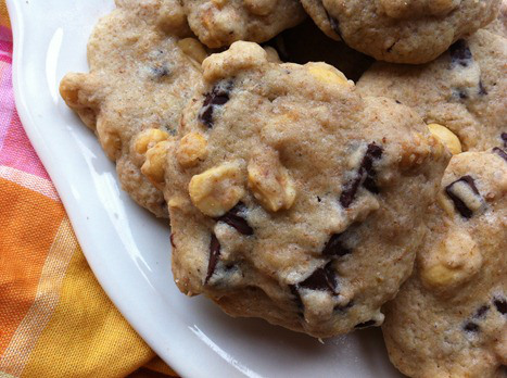 Mini Peanut and Dark Chocolate Chunk Cookies