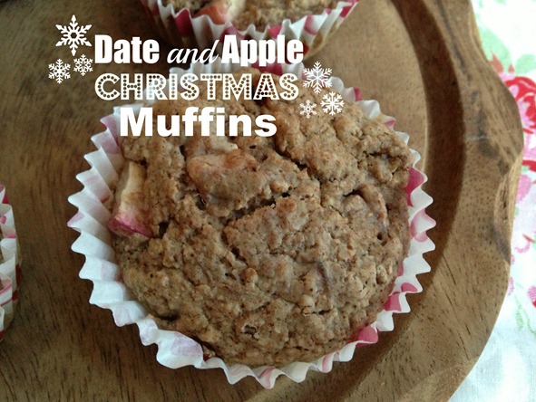 date and apple muffins