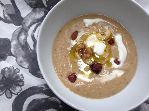 Celeriac and Apple Soup