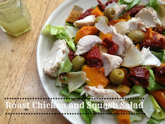 roast chicken salad