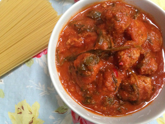 Spicy Turkey Meatballs