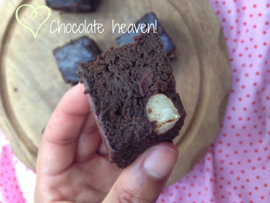 Triple Chocolate Protein Brownies
