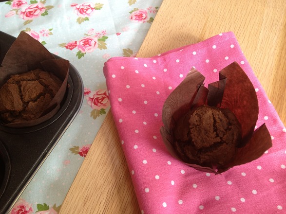 Super Spicy Gingerbread Muffins