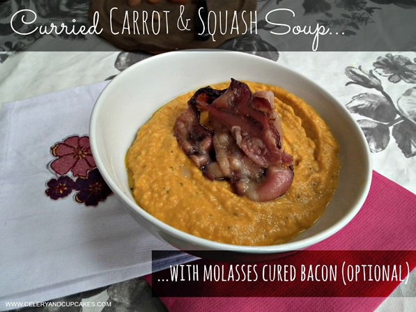 curried carrot and squash soup