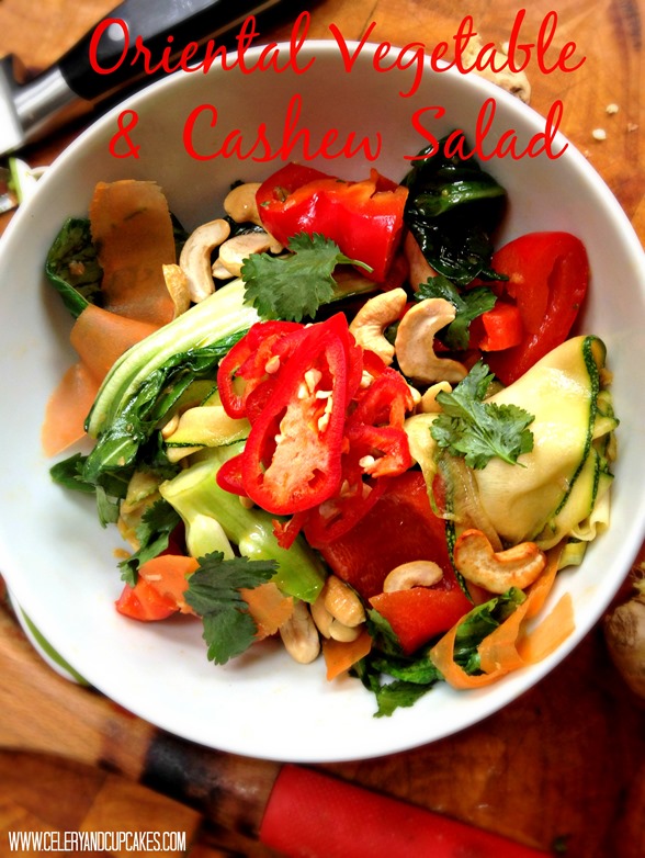 Oriental Vegetable and Cashew Salad