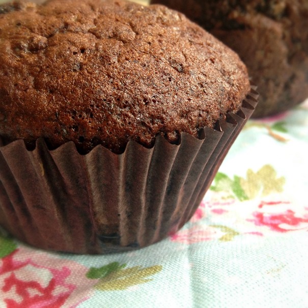 Double Chocolate Grain Free Muffins