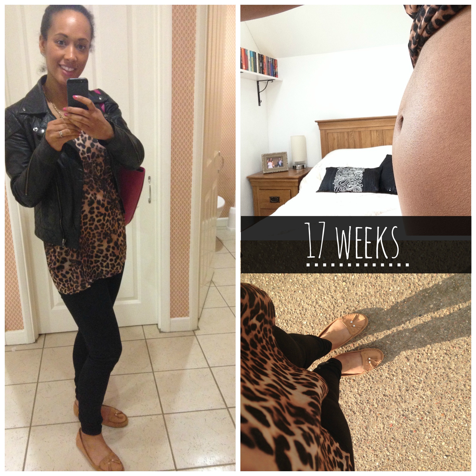 17 weeks bump