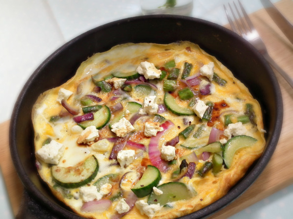 Summertime Vegetarian Frittata