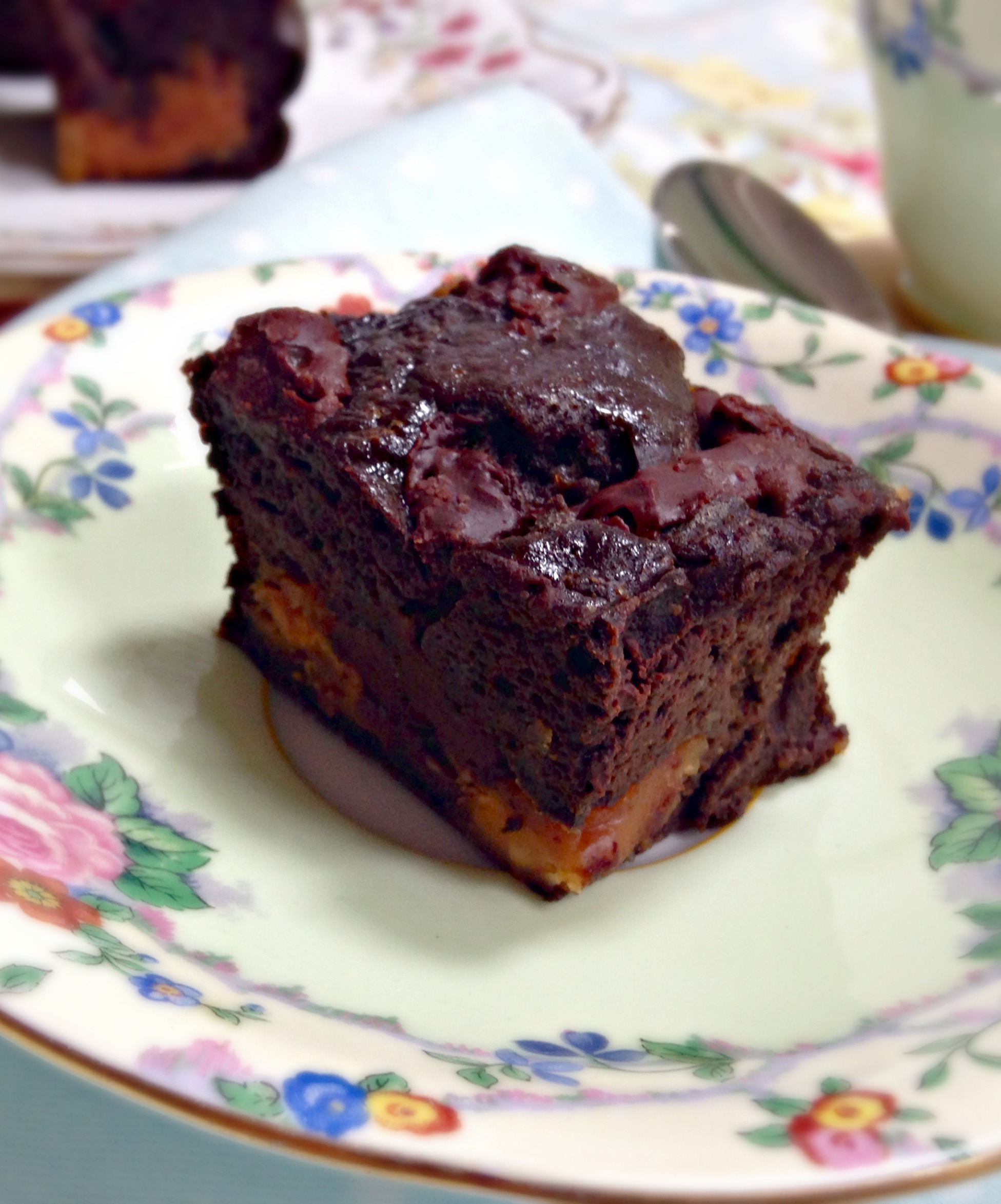 Peanut Butter Cup Protein Brownies