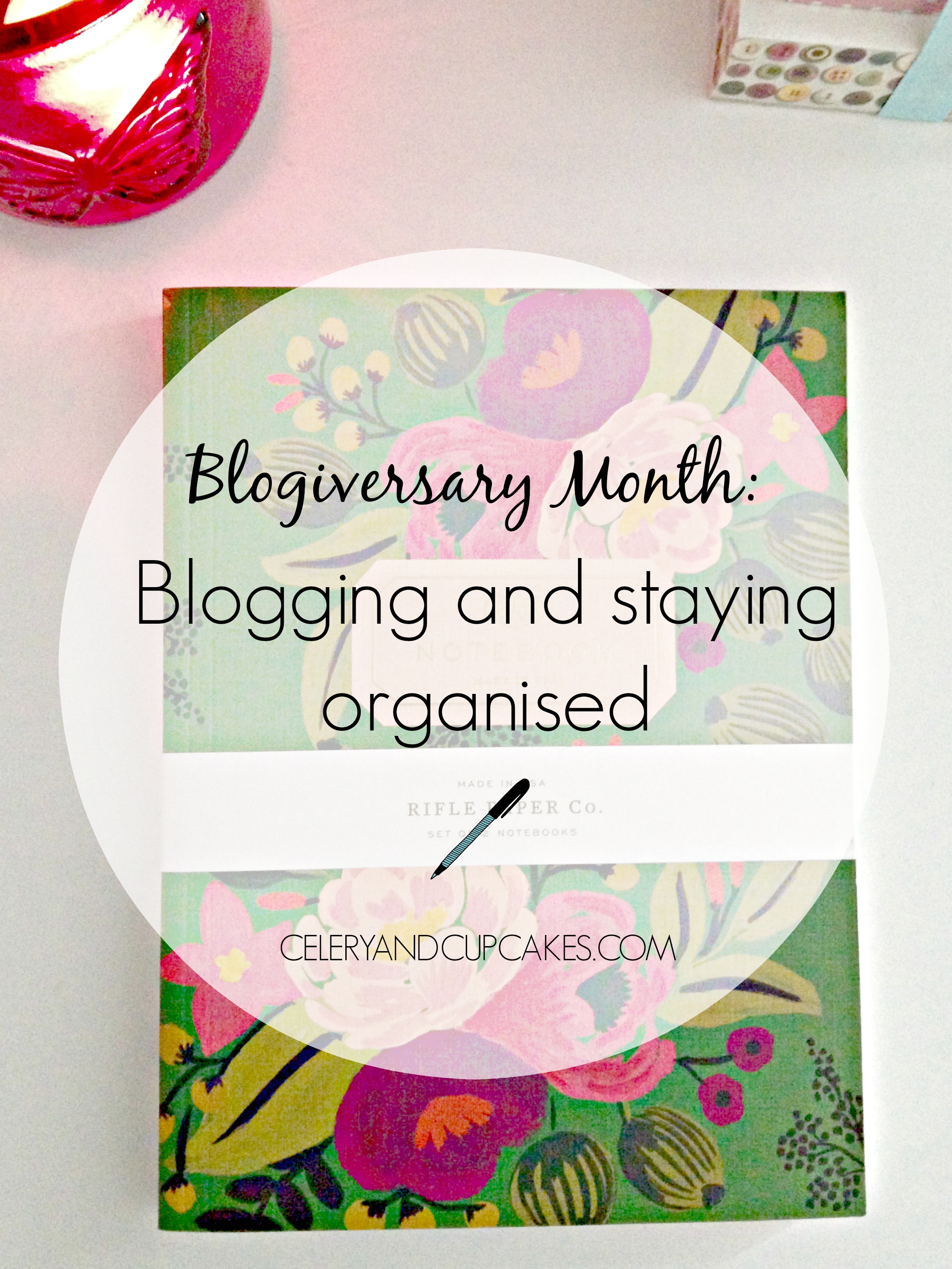Blogiversary Month: blogging and staying organised