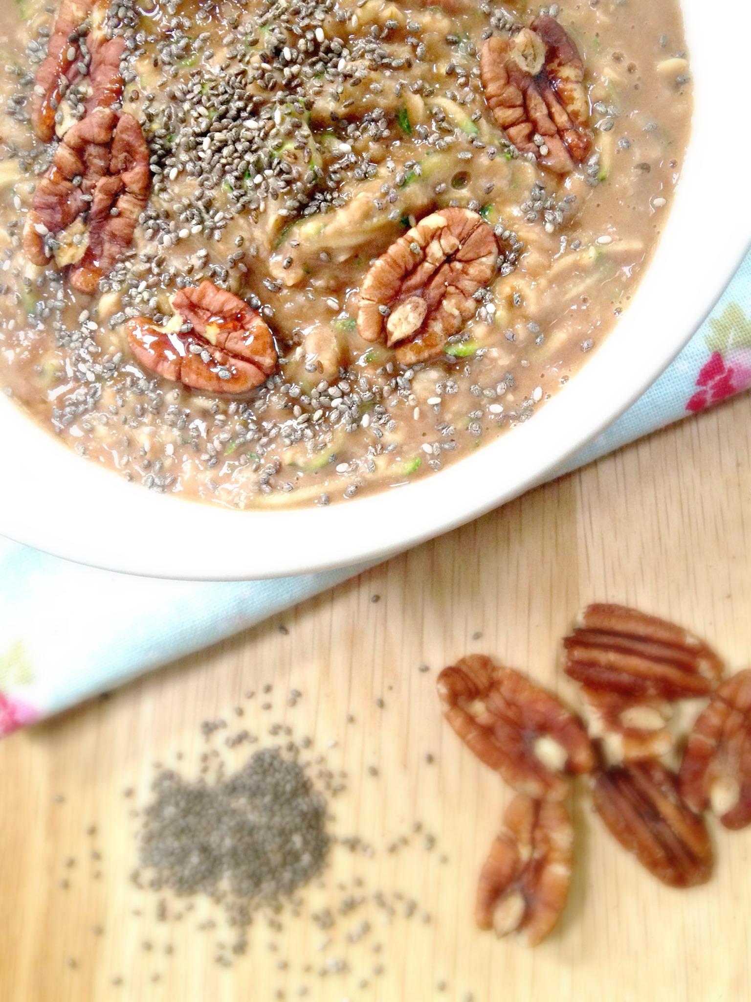 courgette bread porridge 4