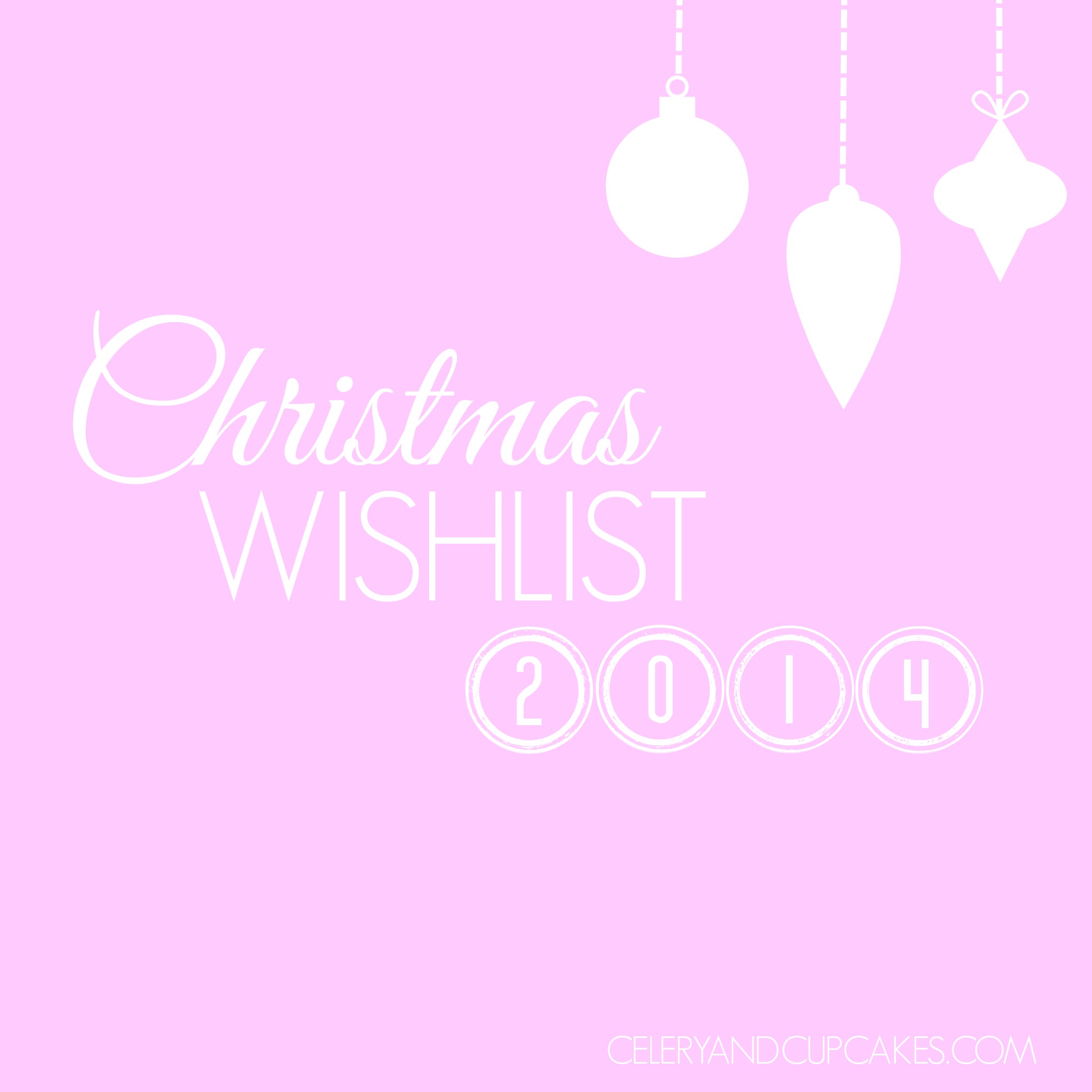 Christmas wishlist 2014