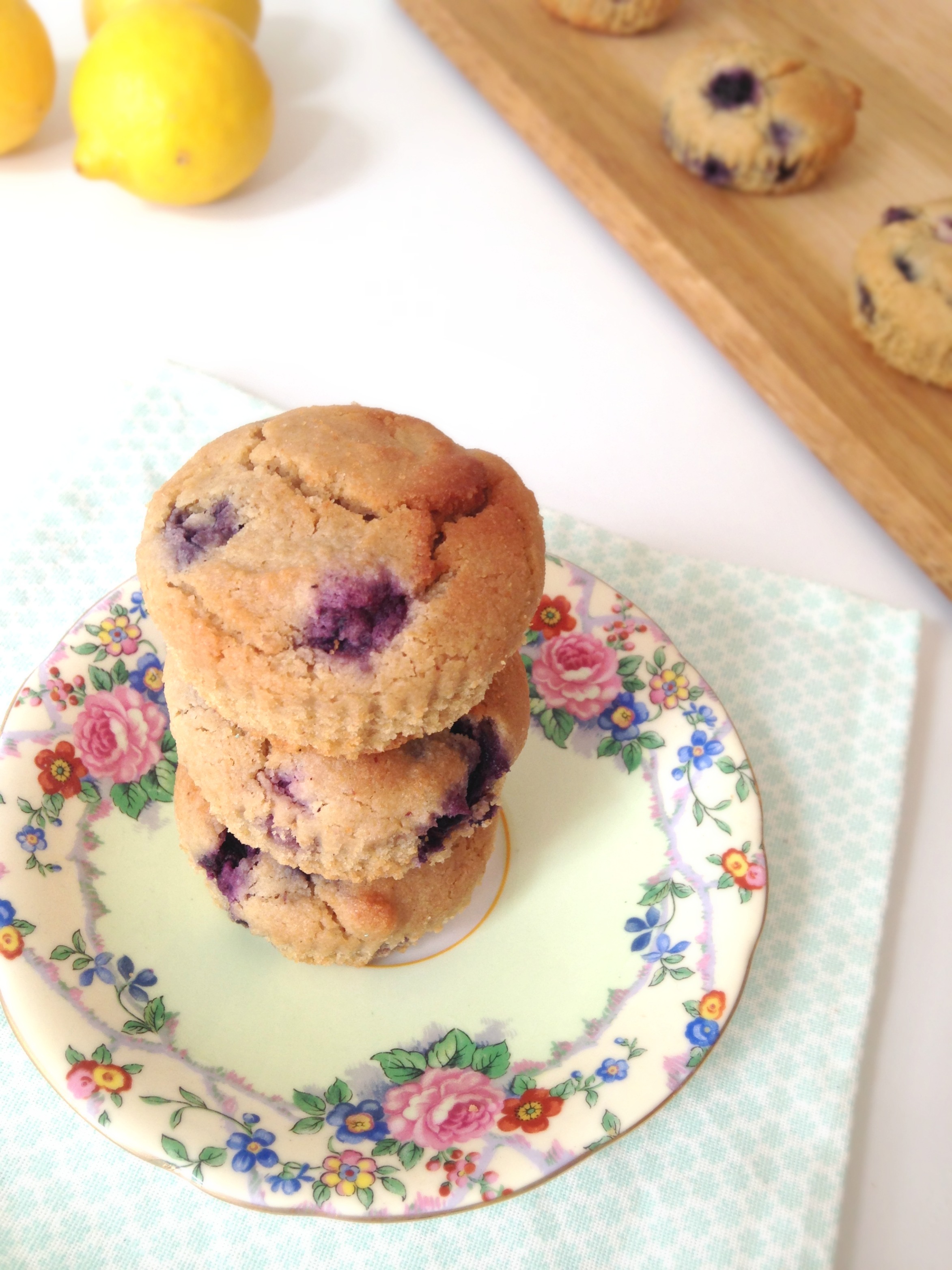 Blueberry and Lemon Muffins 1