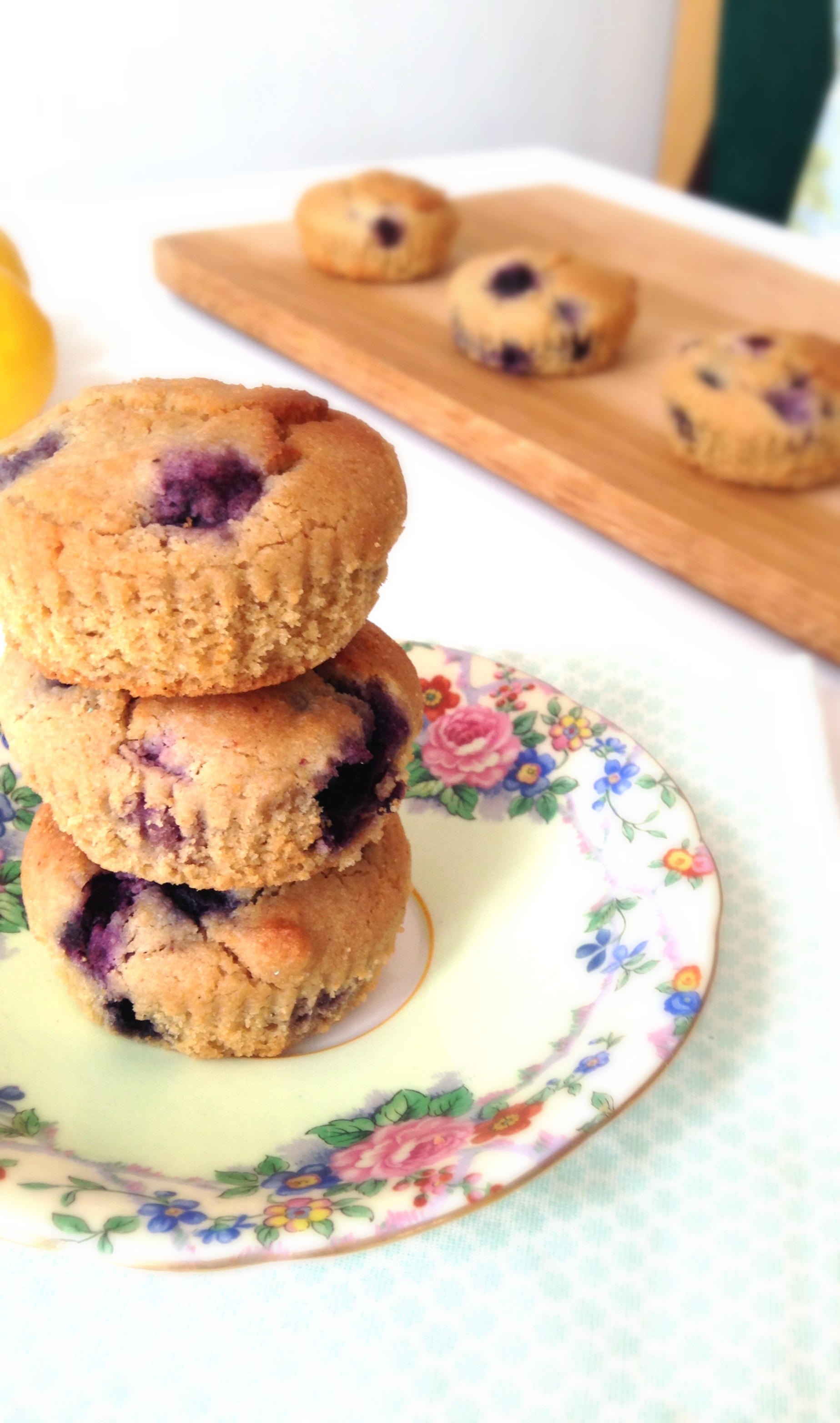 Blueberry and Lemon Muffins