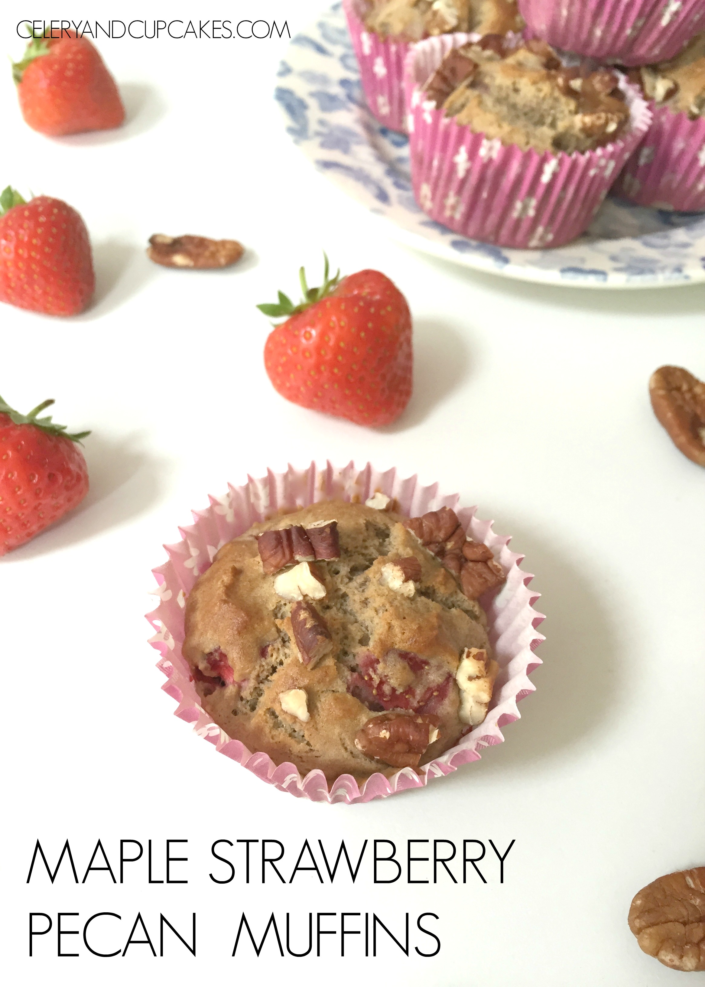 Strawberry Muffins Title