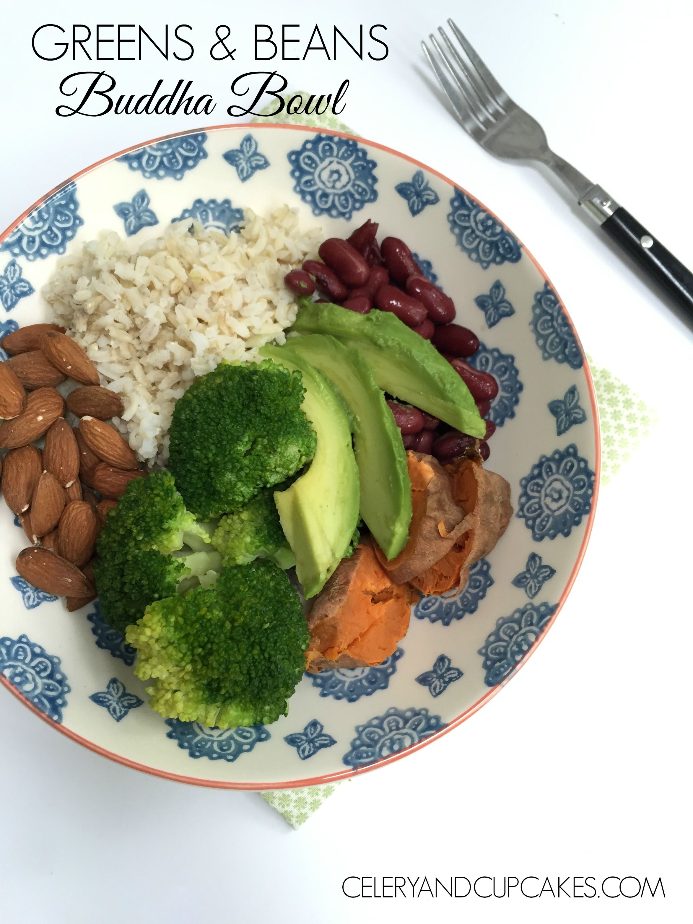 Greens and Beans Buddha Bowl Title