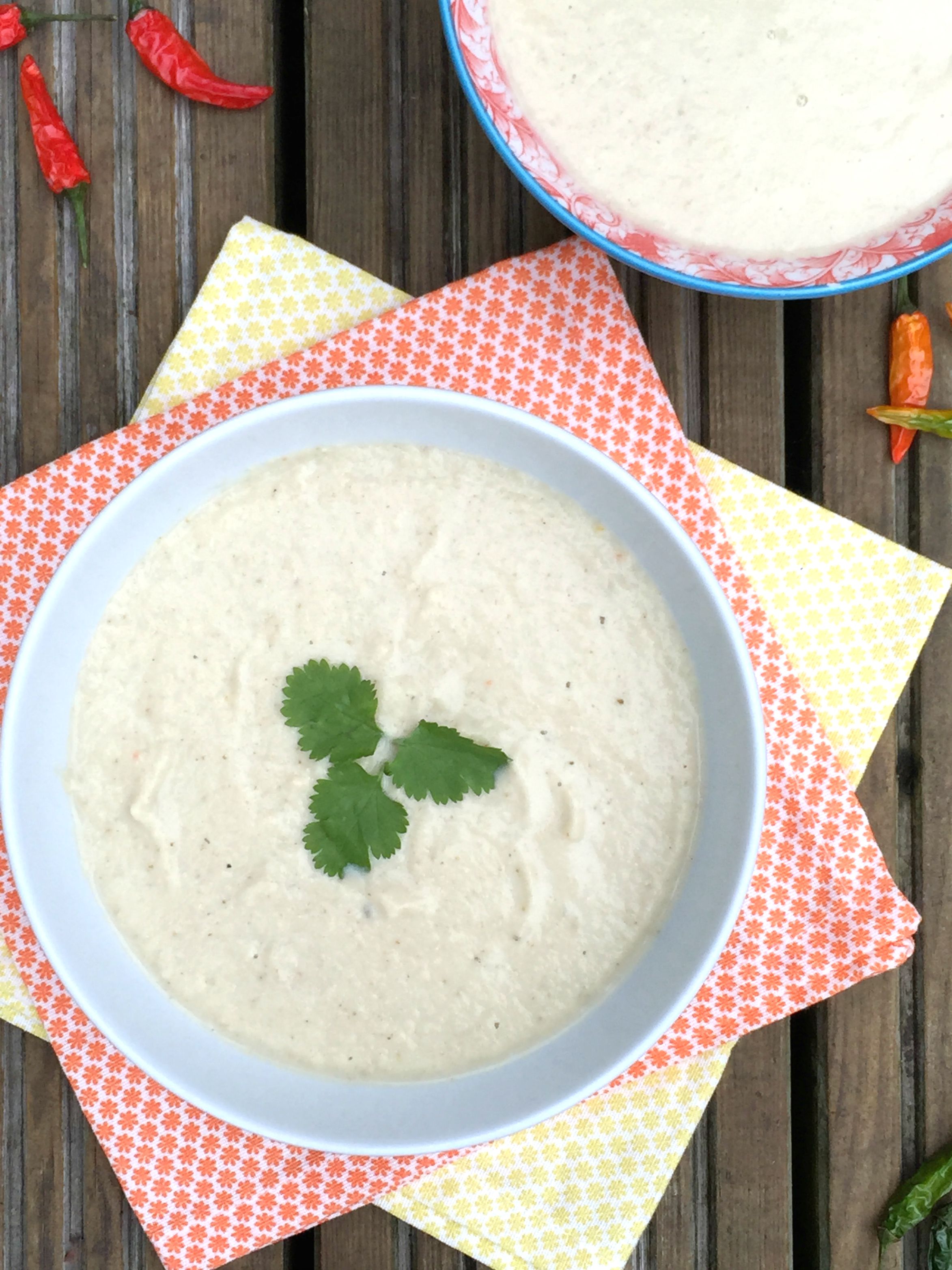 Thai Cauliflower Cashew Soup 1