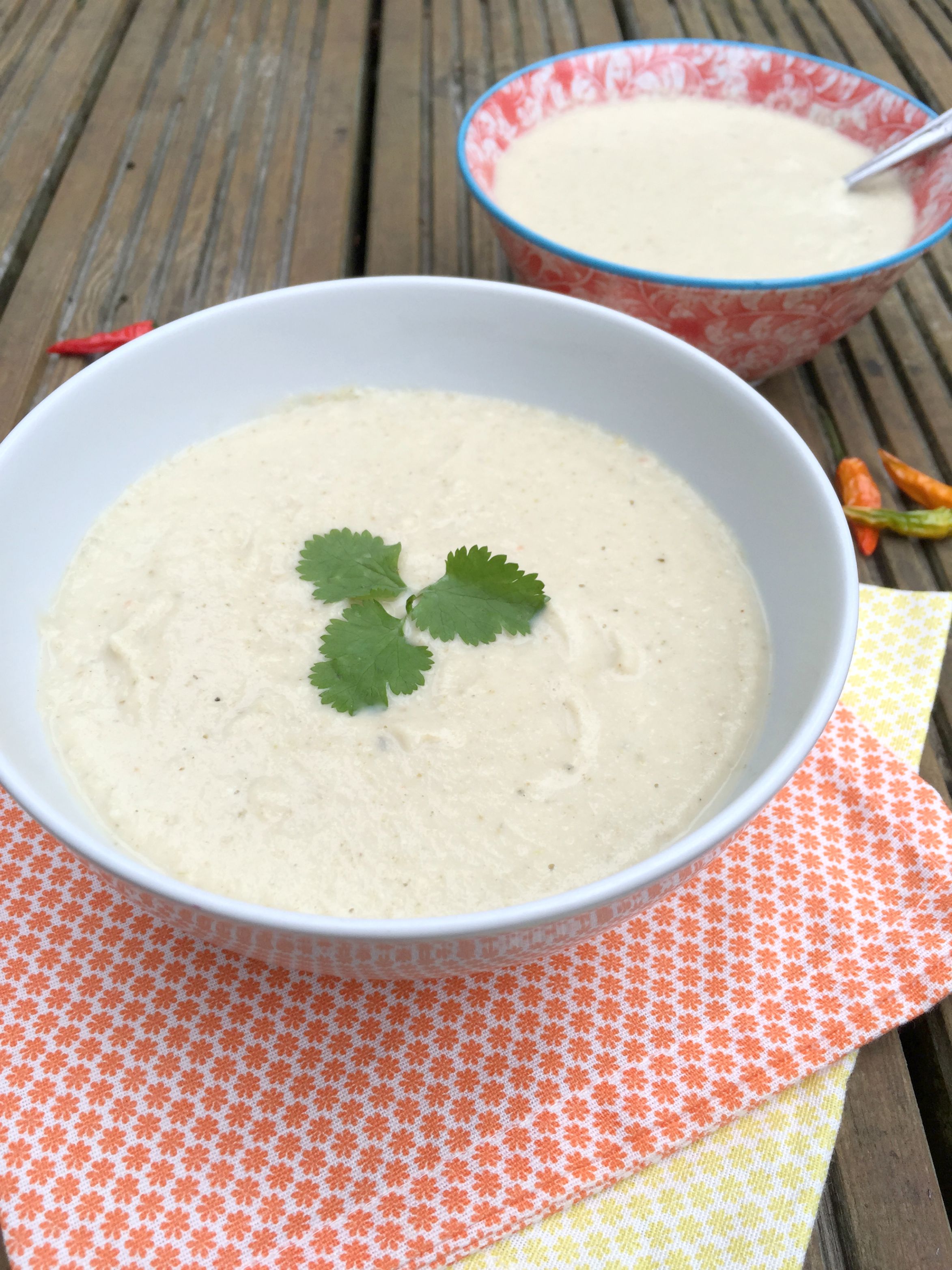 Thai Cauliflower Cashew Soup 2