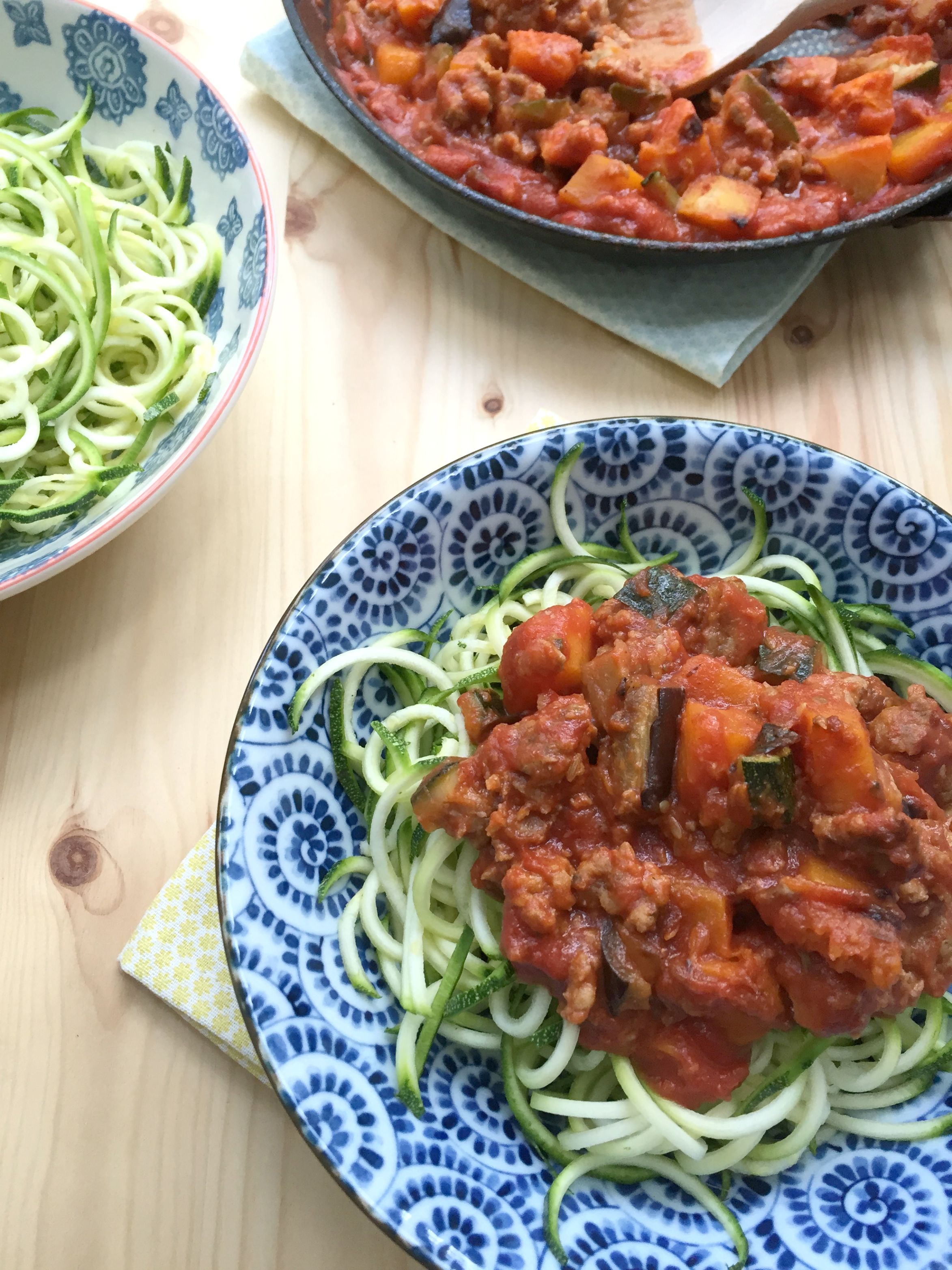Sausage, Fennel and Squash Courgetti 2