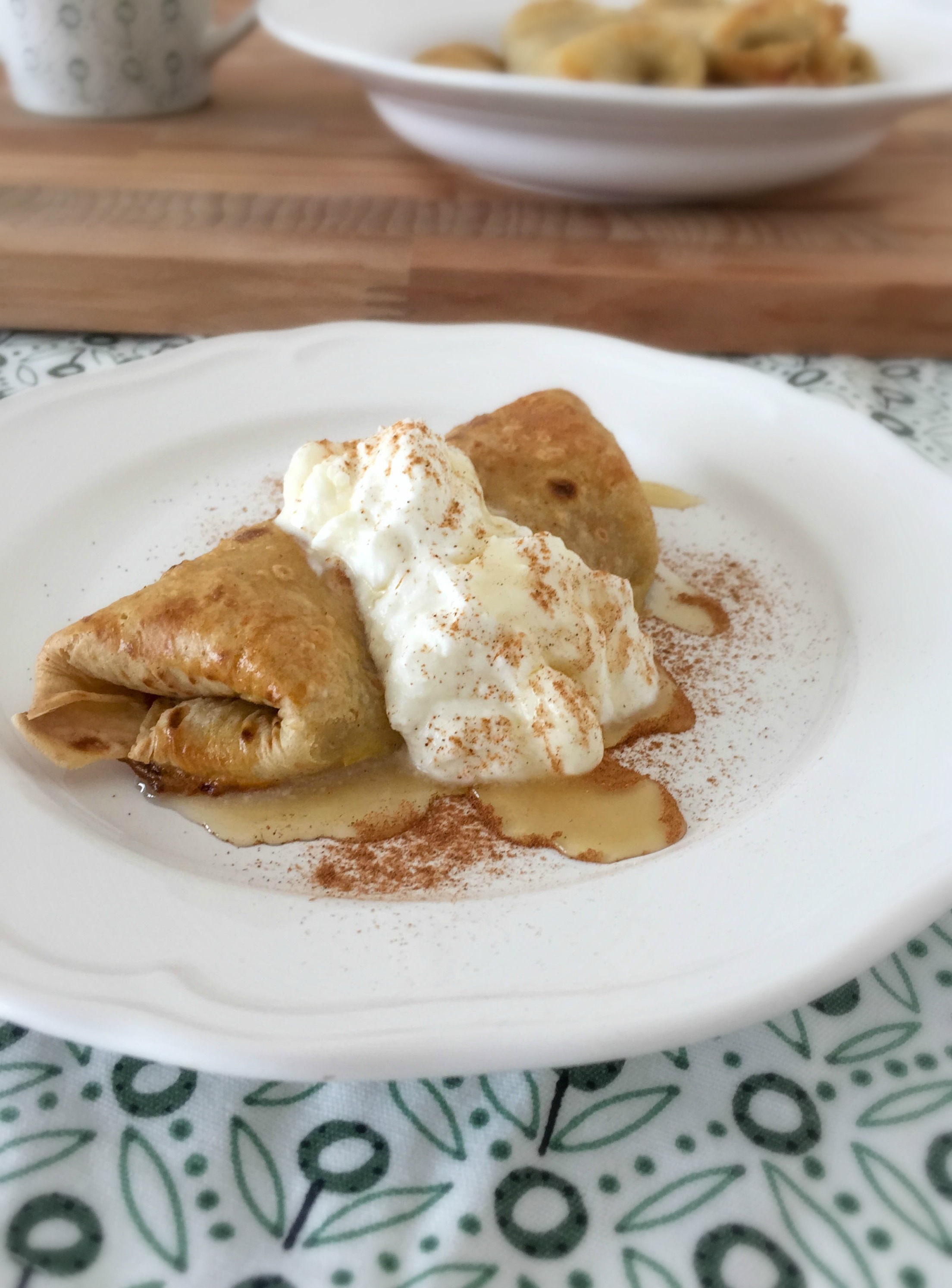 Apple and Cinnamon Pancake Rolls 3
