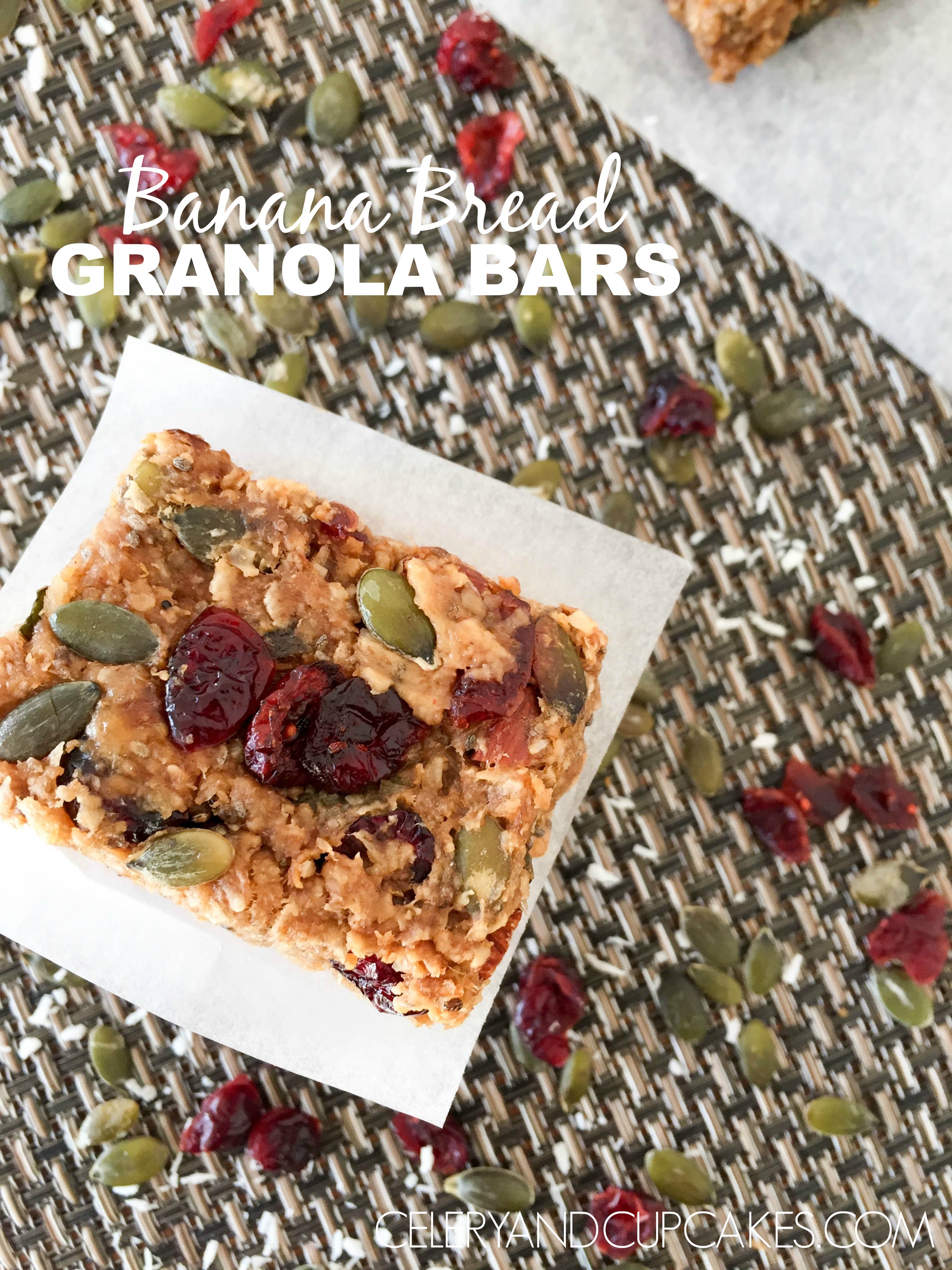 Banana Bread Granola Title