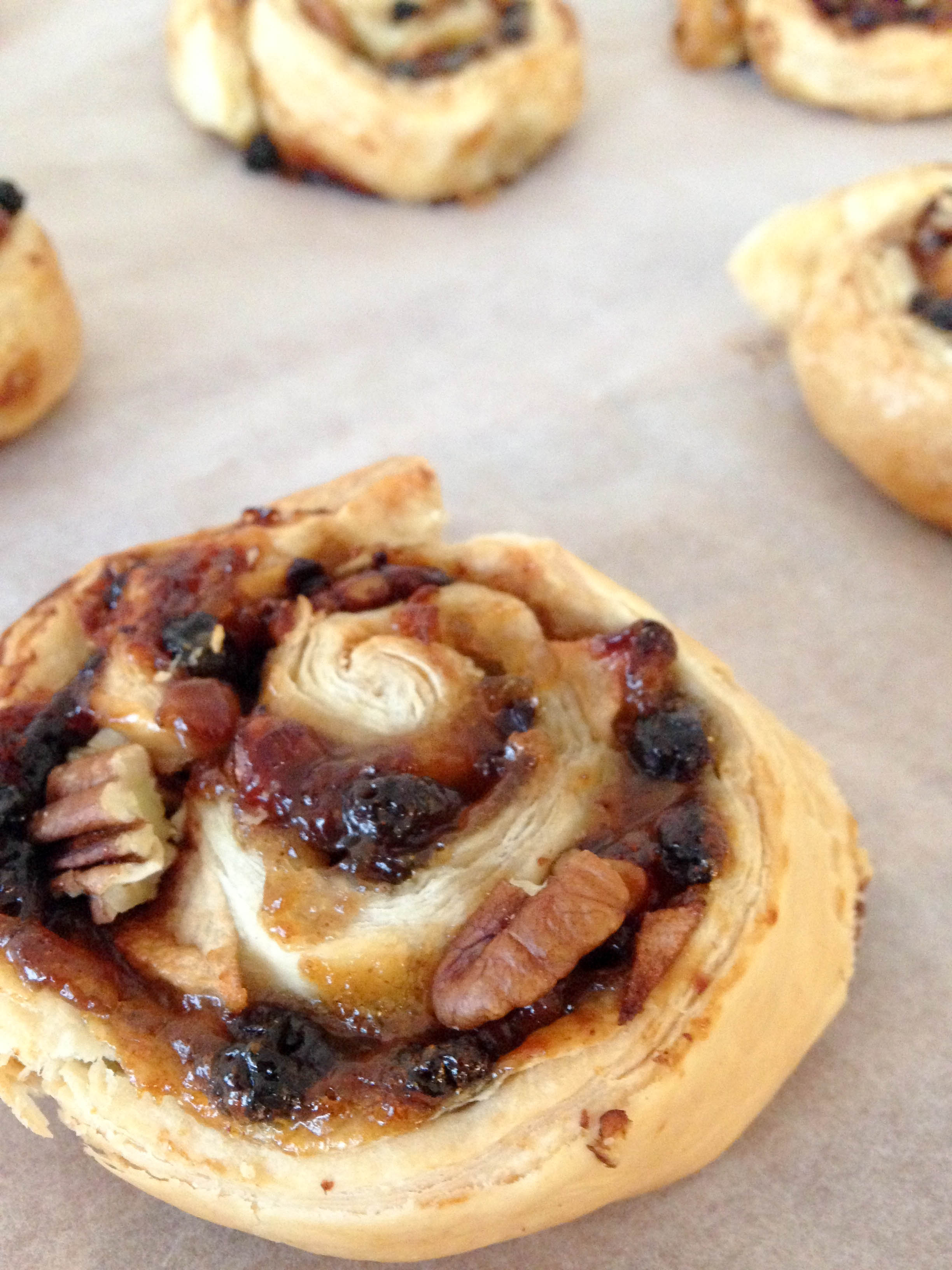 Apple & Pecan Mince Pie Swirls 2