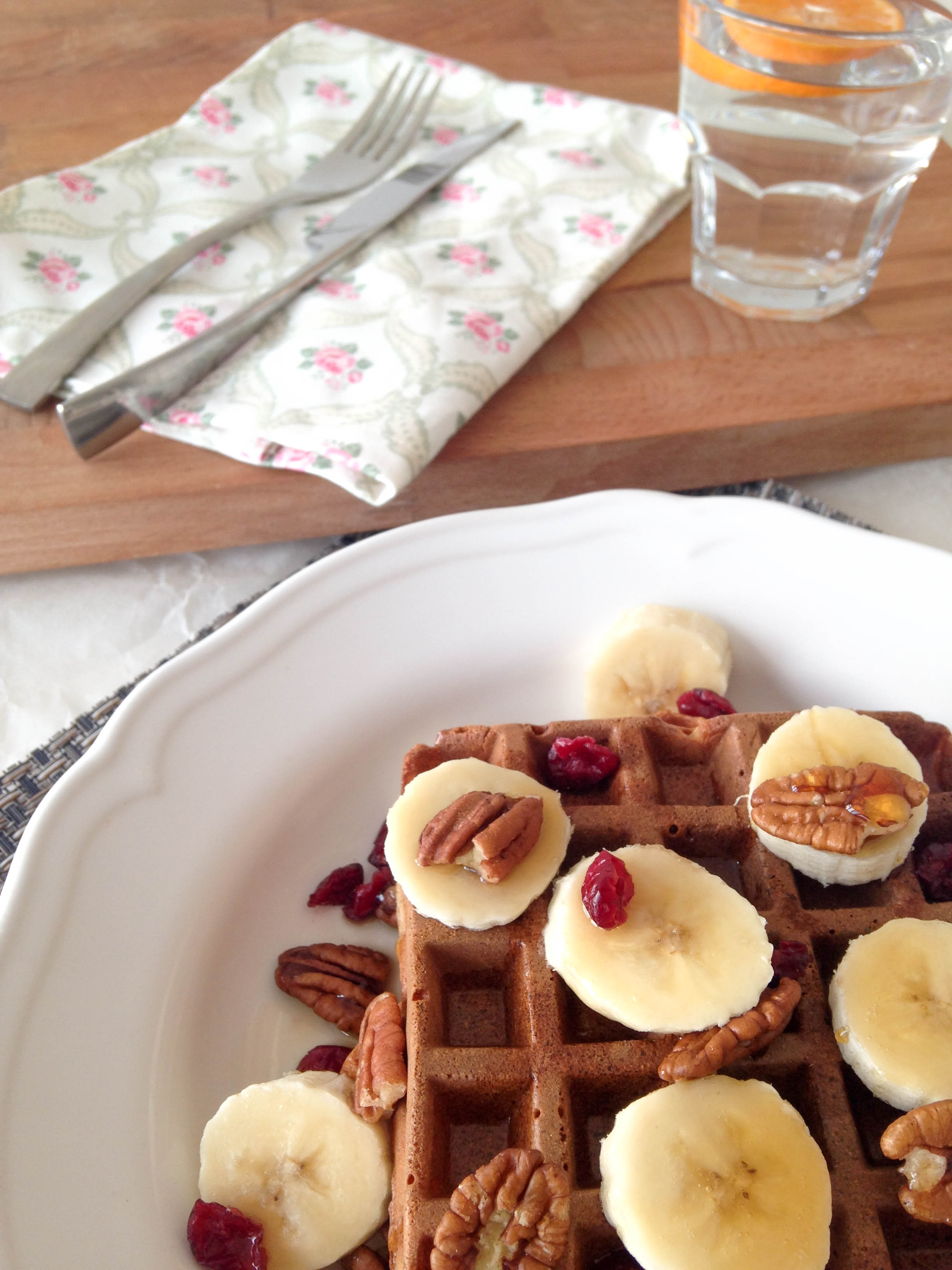 Cinnamon & Maple Sweet Potato Waffles 4