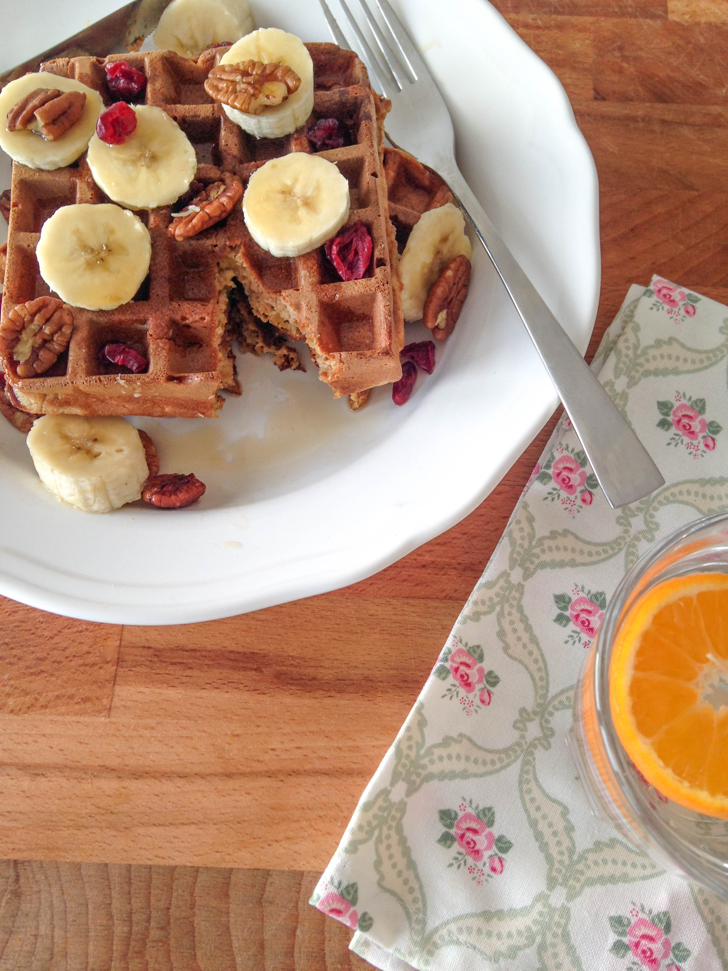 Cinnamon & Maple Sweet Potato Waffles 6-2