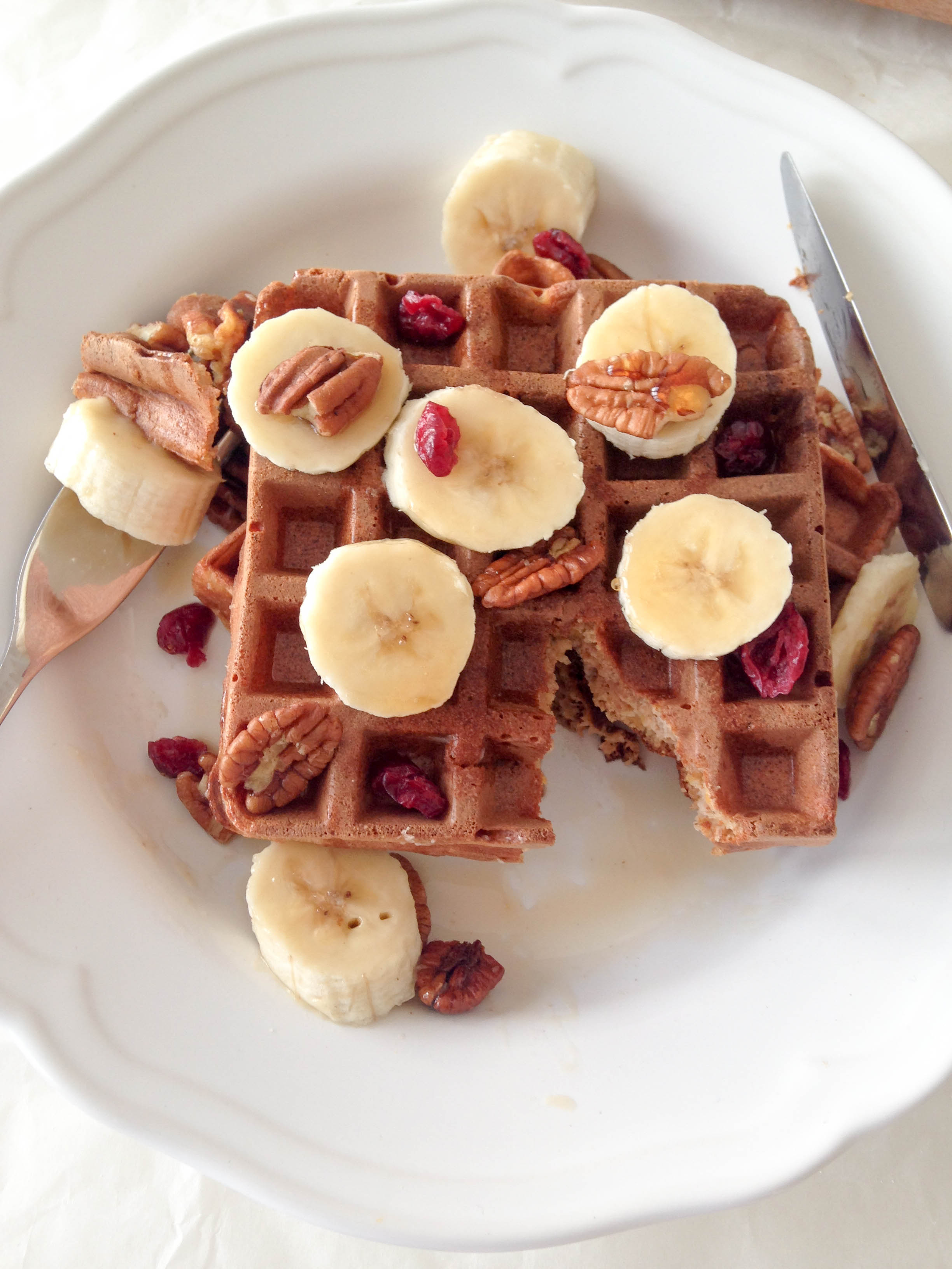 Cinnamon & Maple Sweet Potato Waffles 6