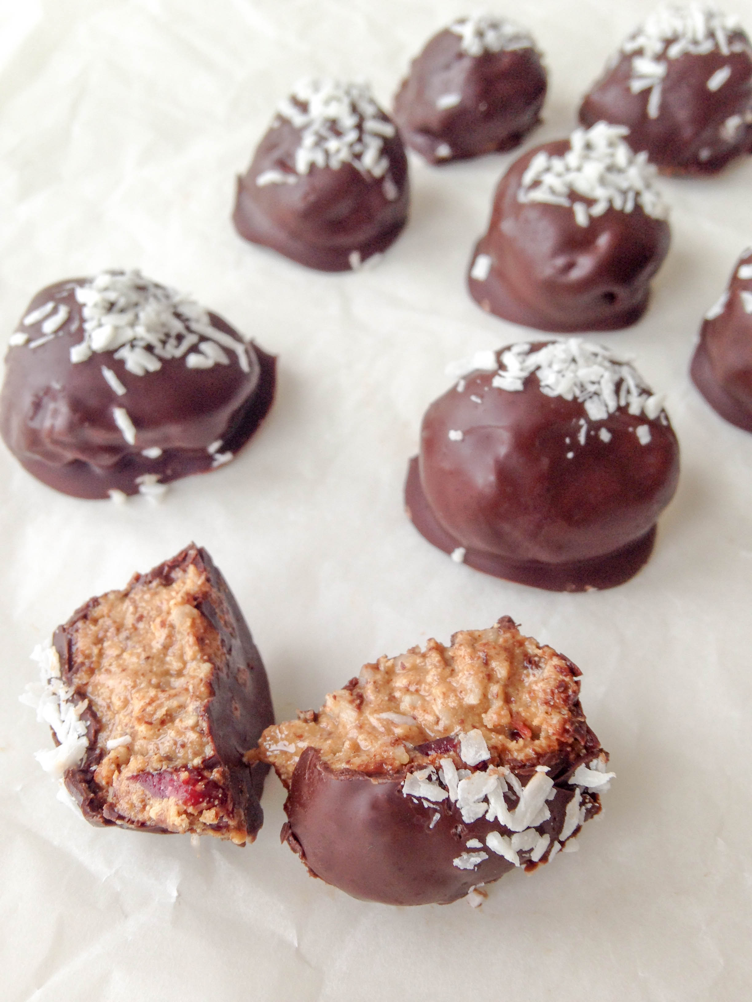 Salted Almond Butter Truffles 1
