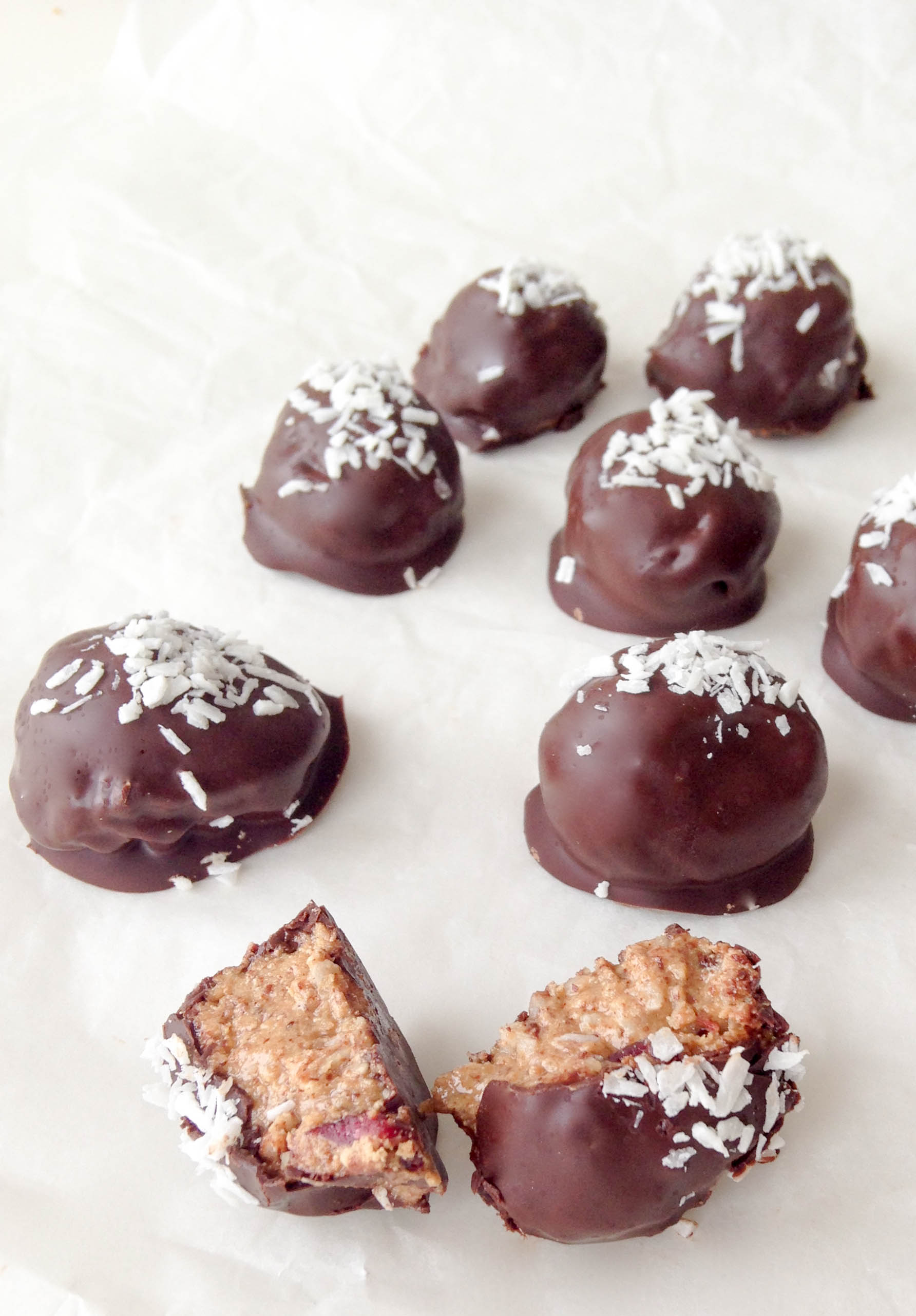 Salted Almond Butter Truffles 4