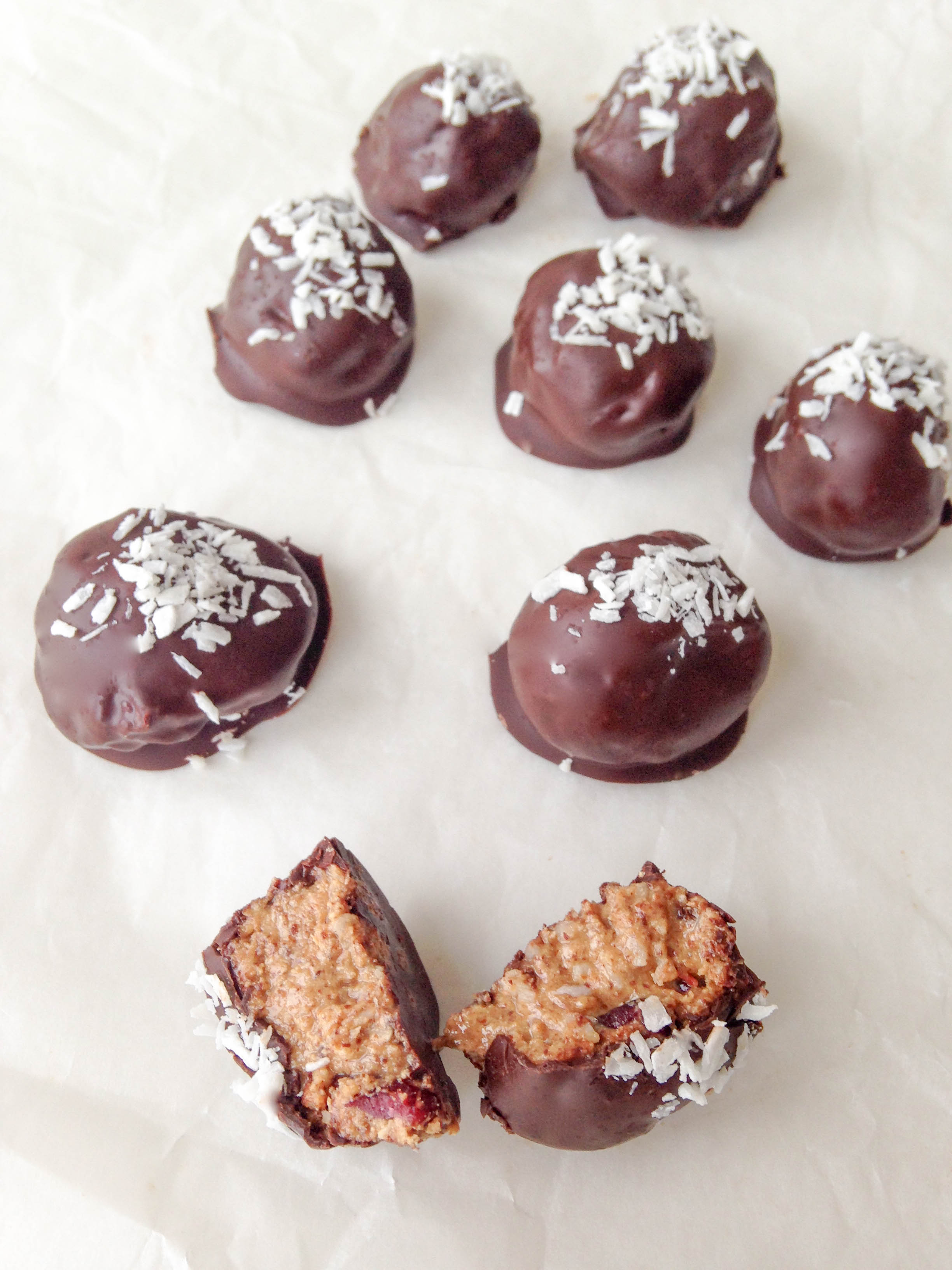 Salted Almond Butter Truffles