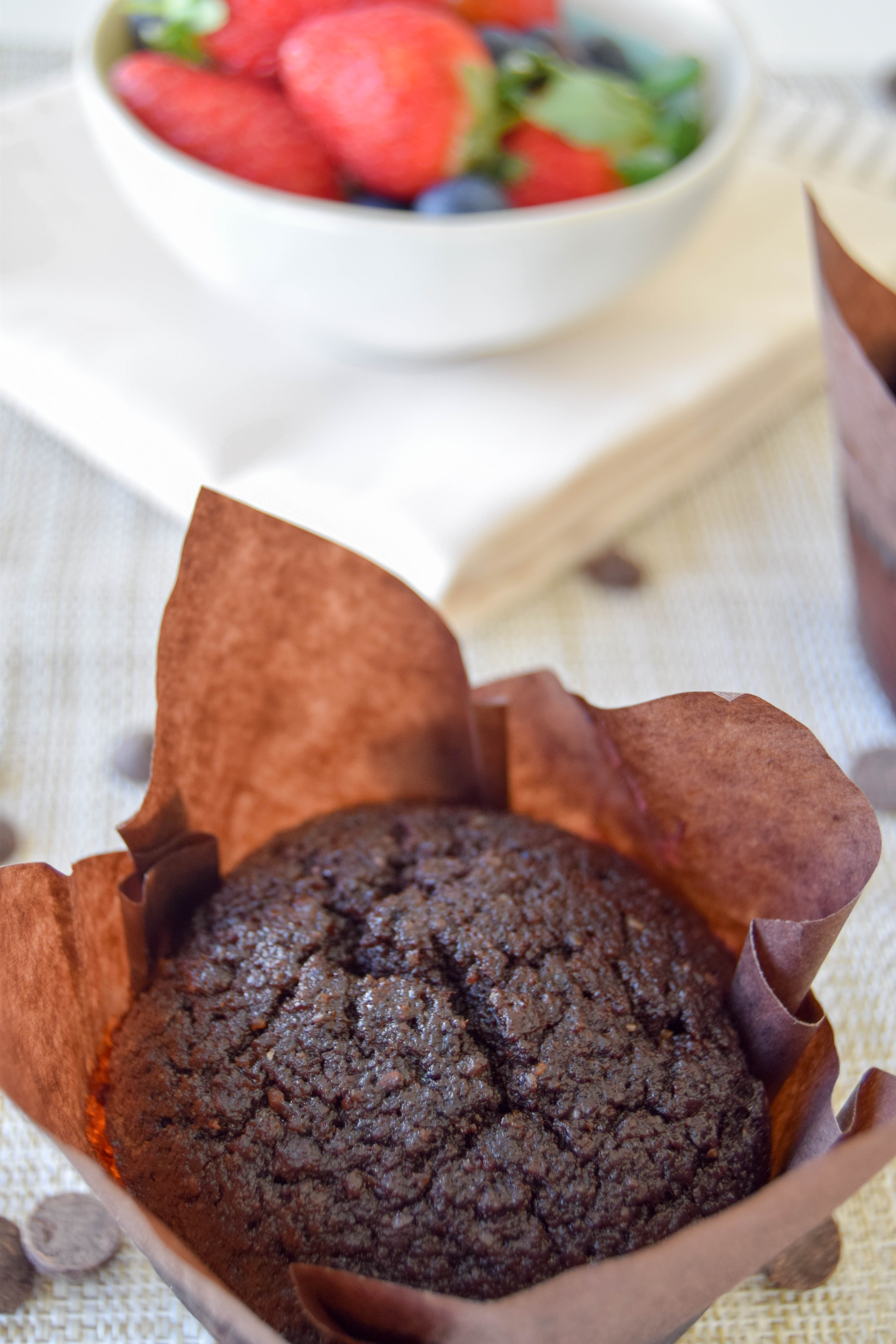 Chocolate Chia Muffins