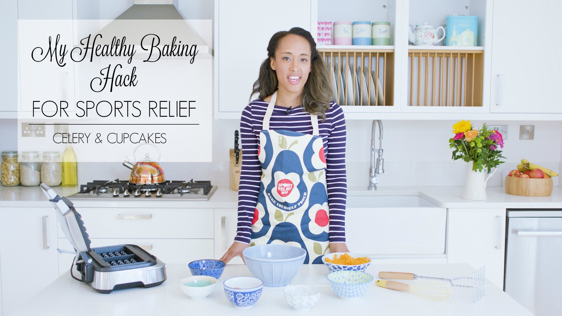 Healthy baking hack Sports Relief