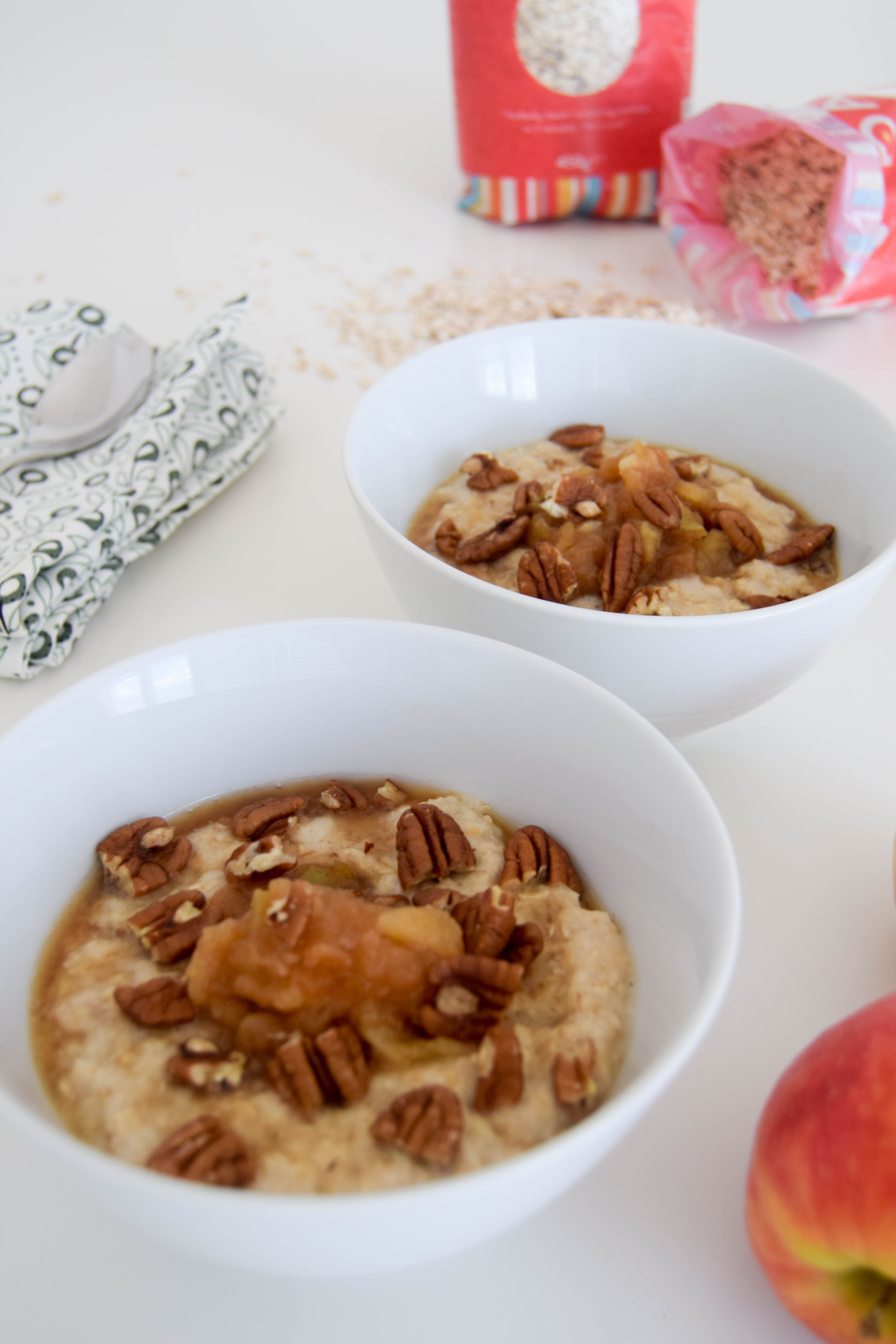 Full of warm cinnamon spice and sweet maple syrup, two ingredients that are a match made in heaven, this porridge recipe is the perfect healthy start to your day. Full of warm cinnamon spice and sweet maple syrup, two ingredients that are a match made in heaven, this porridge recipe is the perfect healthy start to your day.