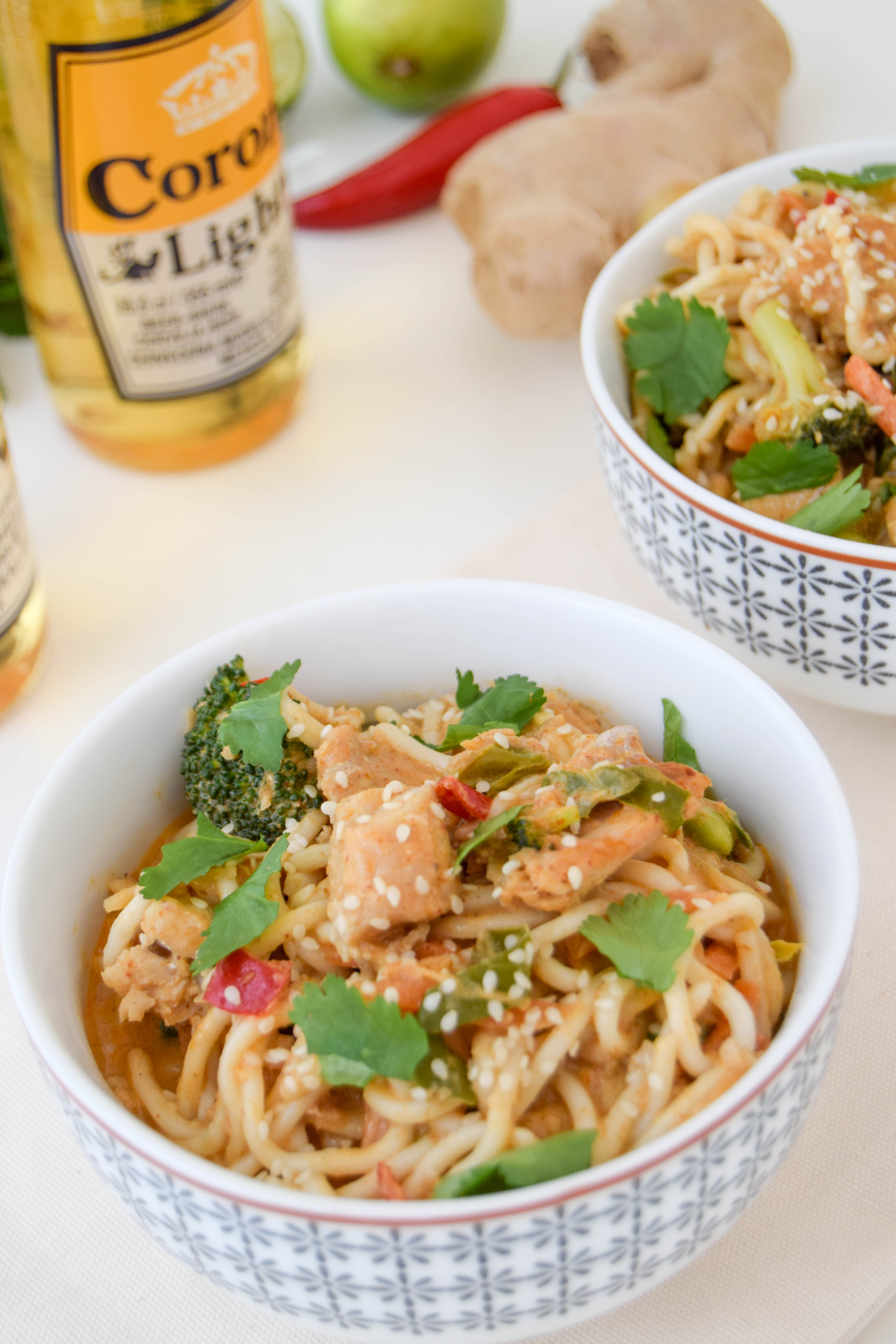 Fish Coconut Noodle Bowls 5