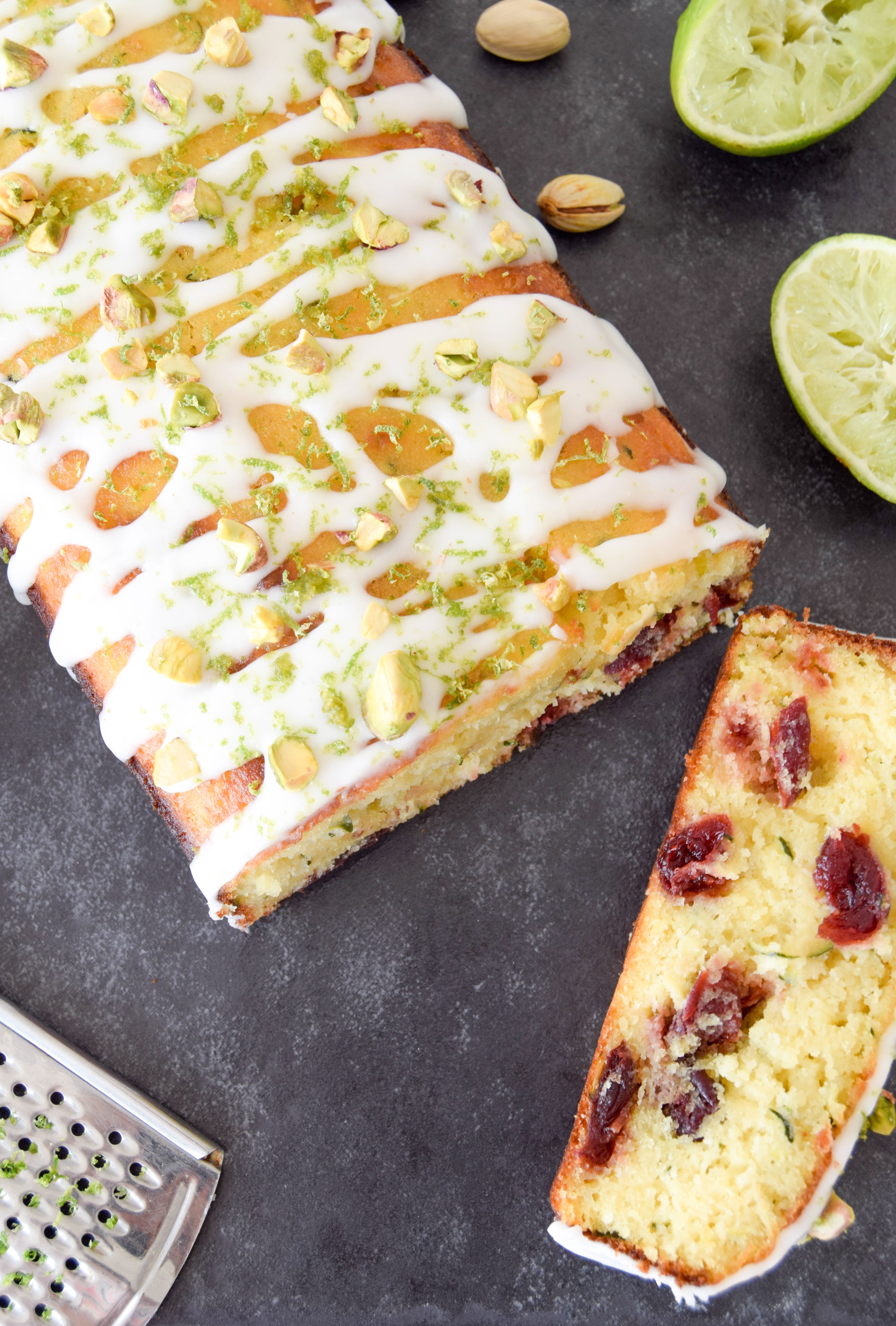 Morello Cherry & Lime Courgette Cake 2