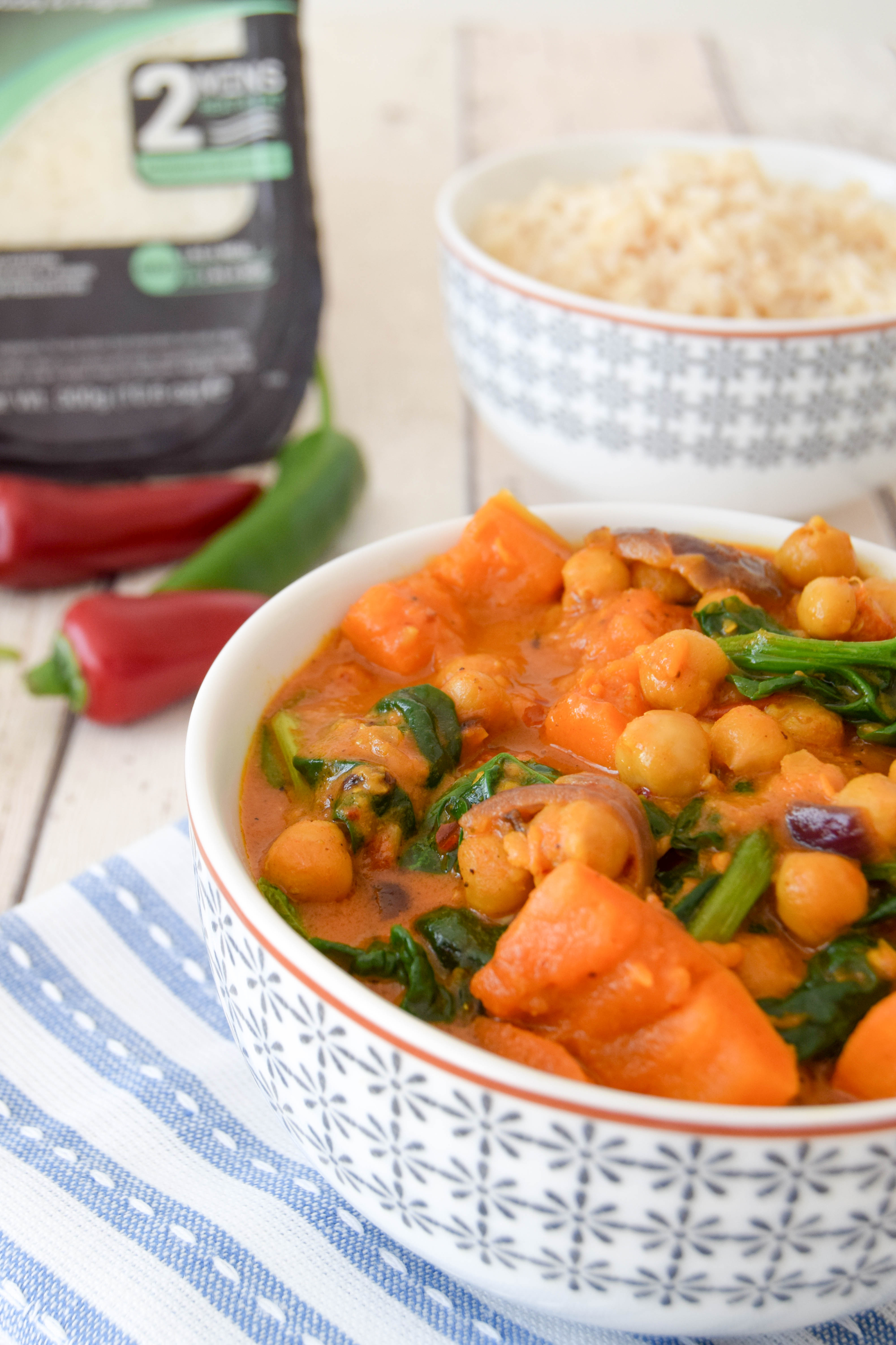 Sweet Potato and Chick Pea Curry 5