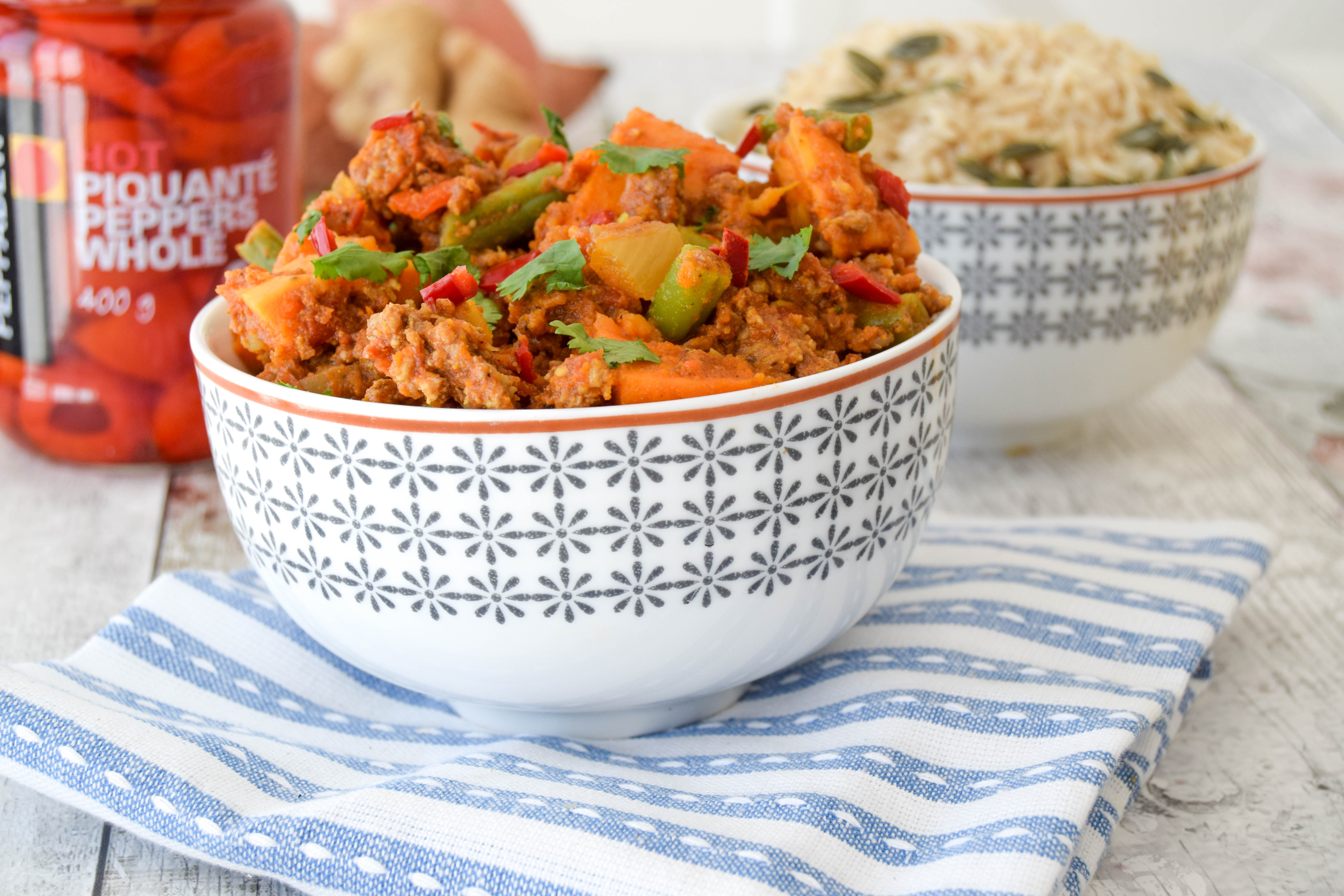 Hot & Spicy Turkey Keema Curry