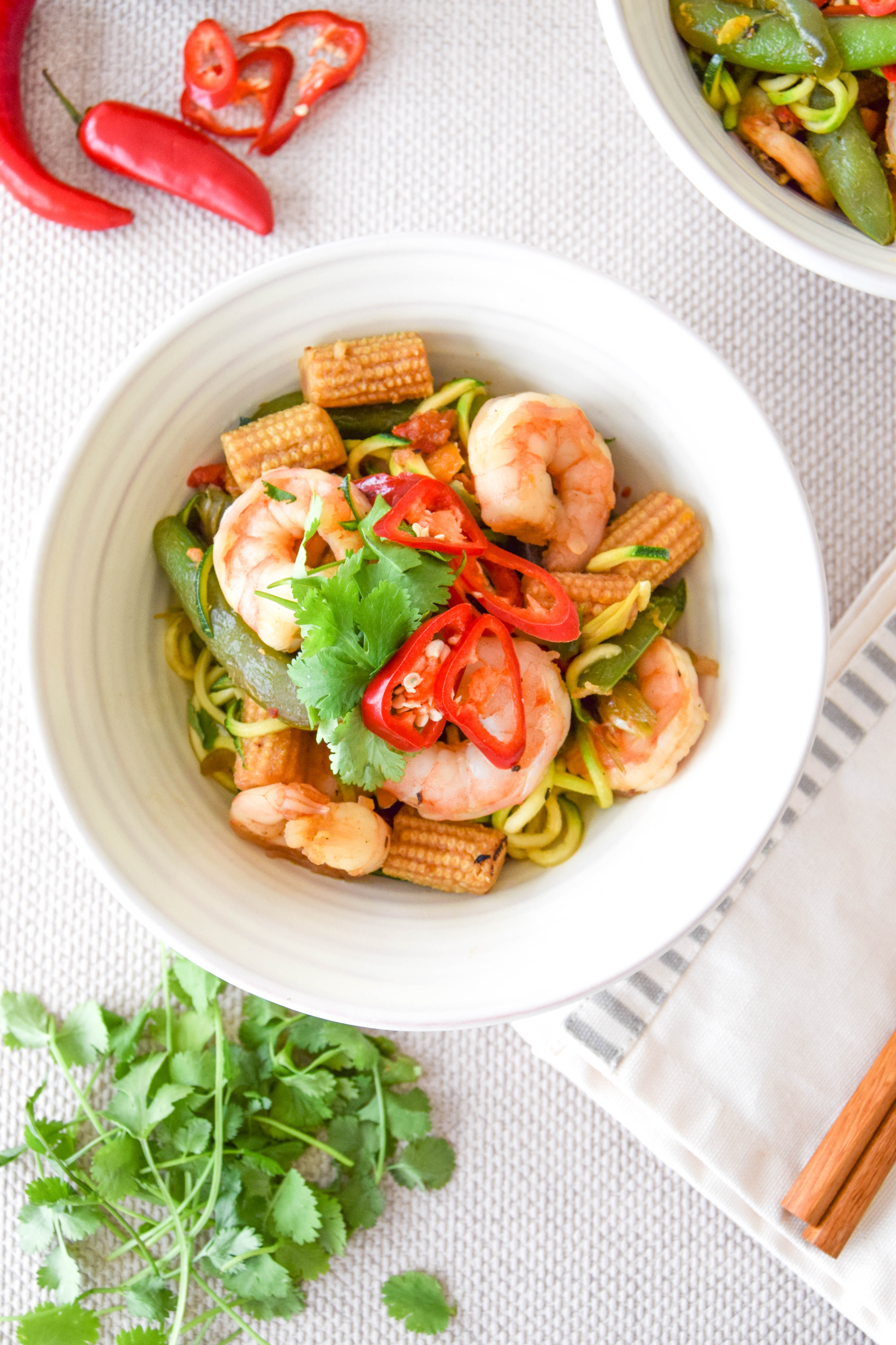 A fresh and nutritious dinner ready in 10-minutes with sweet honey balanced with a hint of fiery chilli and served with zoodles - it's quicker than ordering a takeaway. &nbsp;Made with really simple ingredients, but packed full of flavour!
