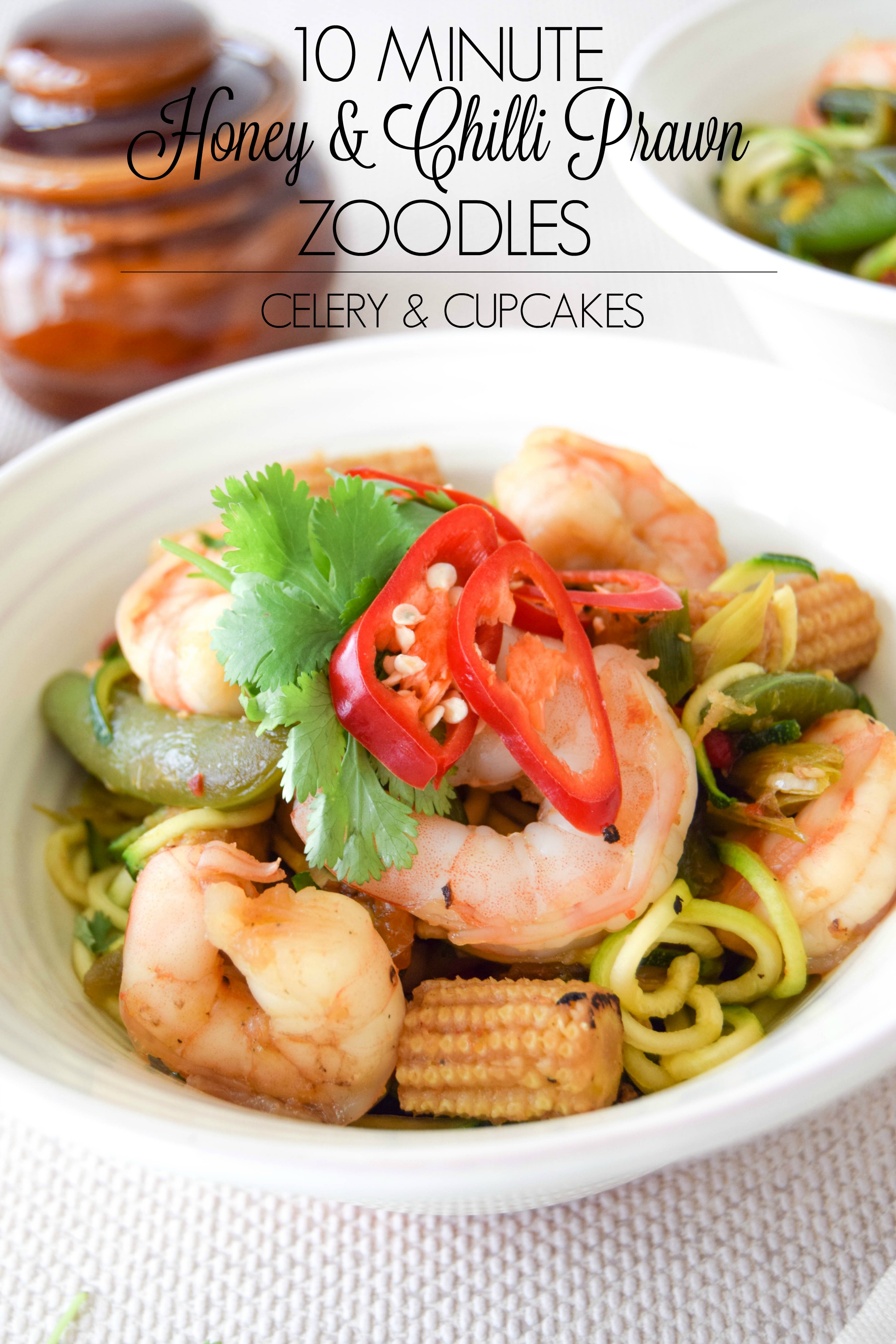 A fresh and nutritious dinner ready in 10-minutes with sweet honey balanced with a hint of fiery chilli and served with zoodles - it's quicker than ordering a takeaway. &nbsp;Made with really simple ingredients, but packed full of flavour!