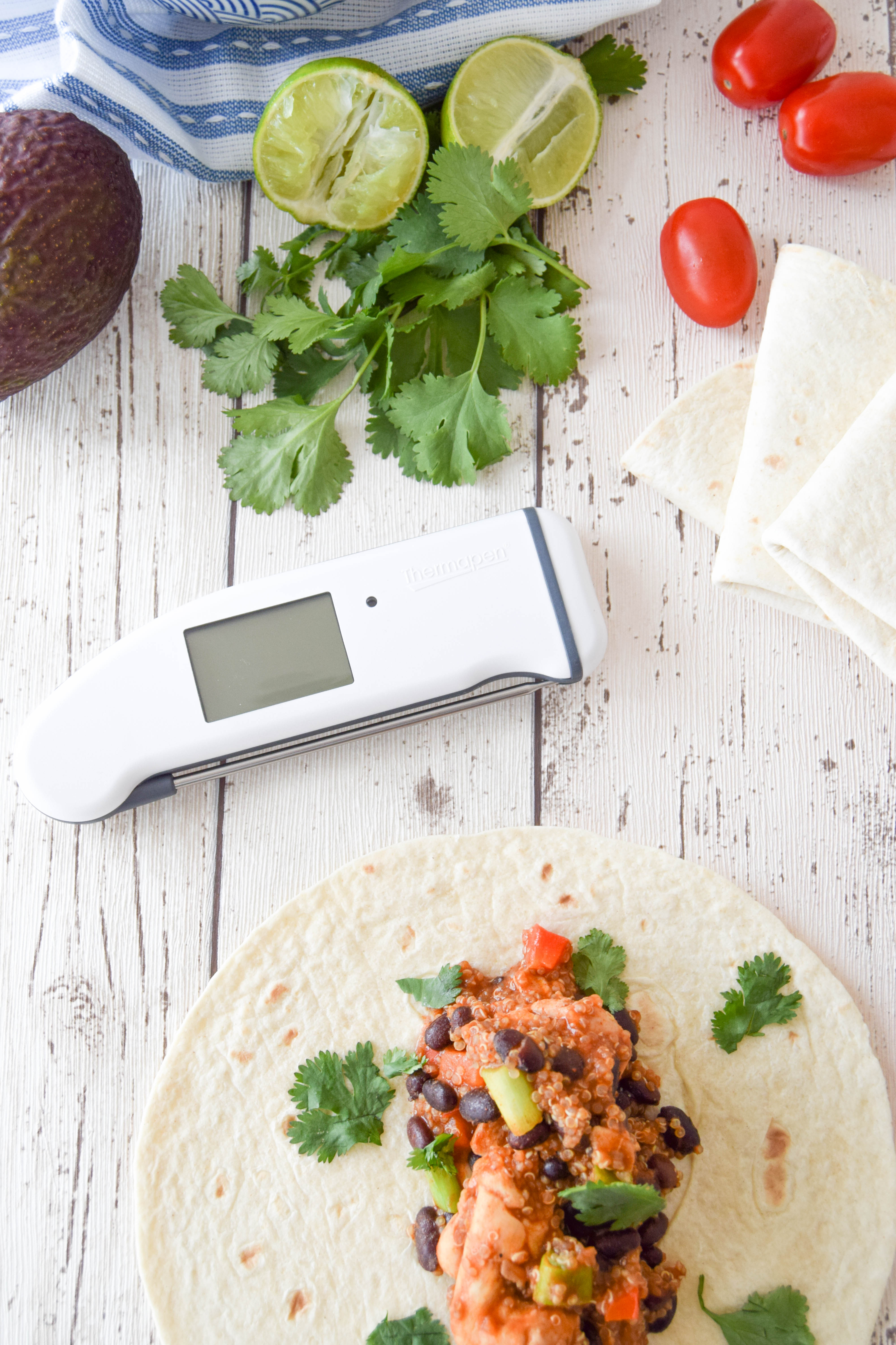 Mexican Quinoa & Chicken Burritos 8
