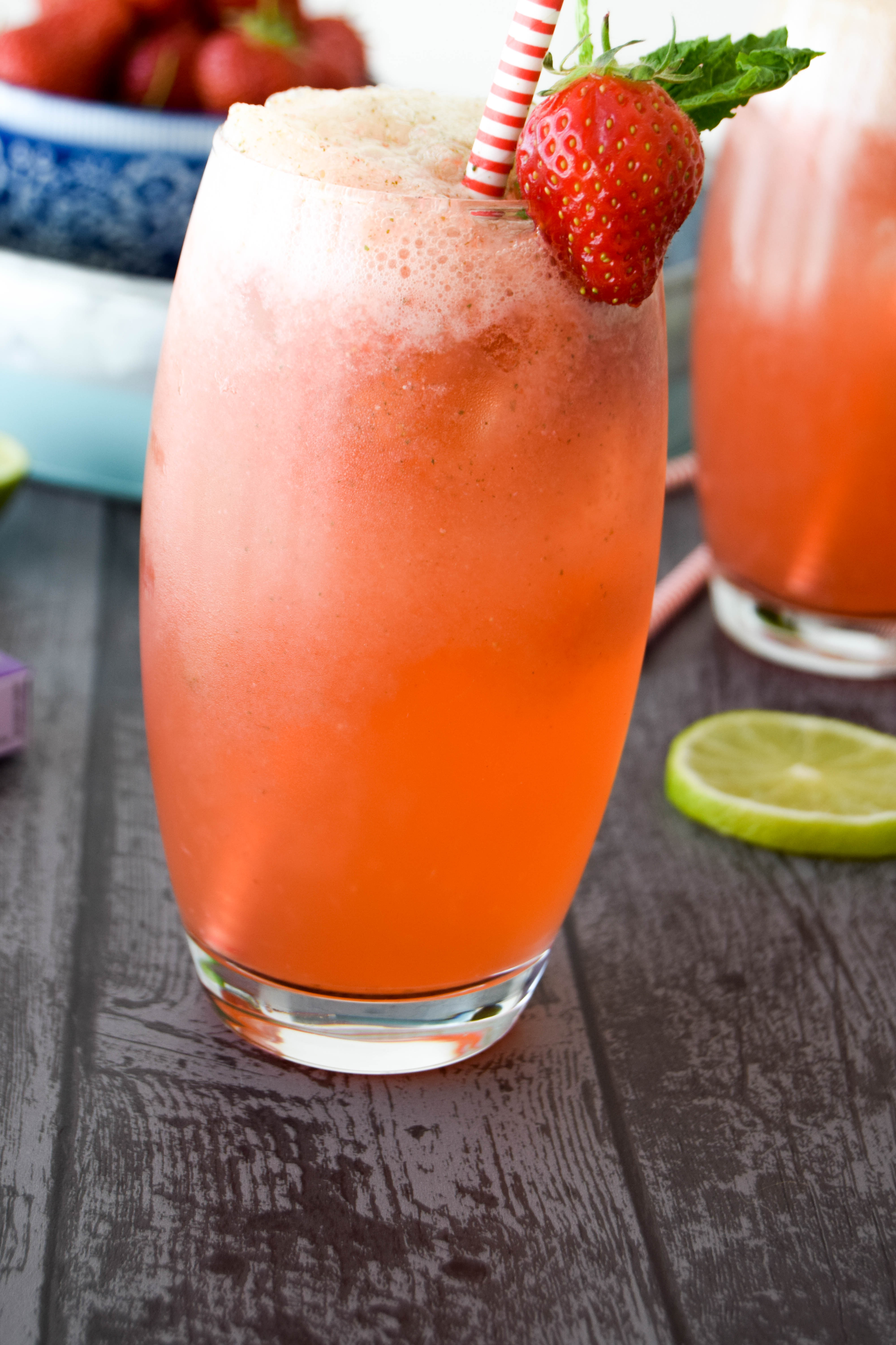 Strawberry & Elderflower Mojito 2