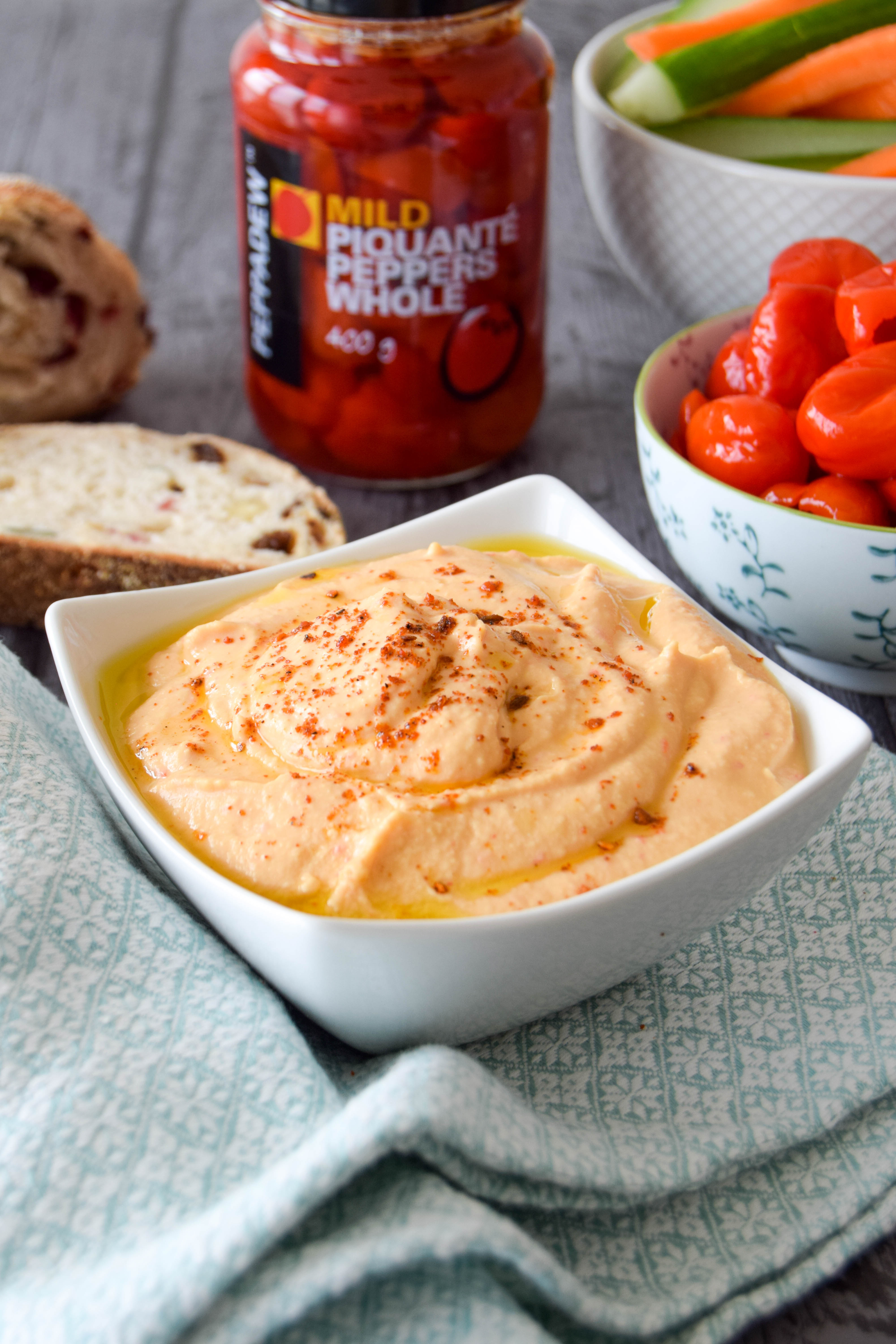 Peppadew & Feta Hummus 10