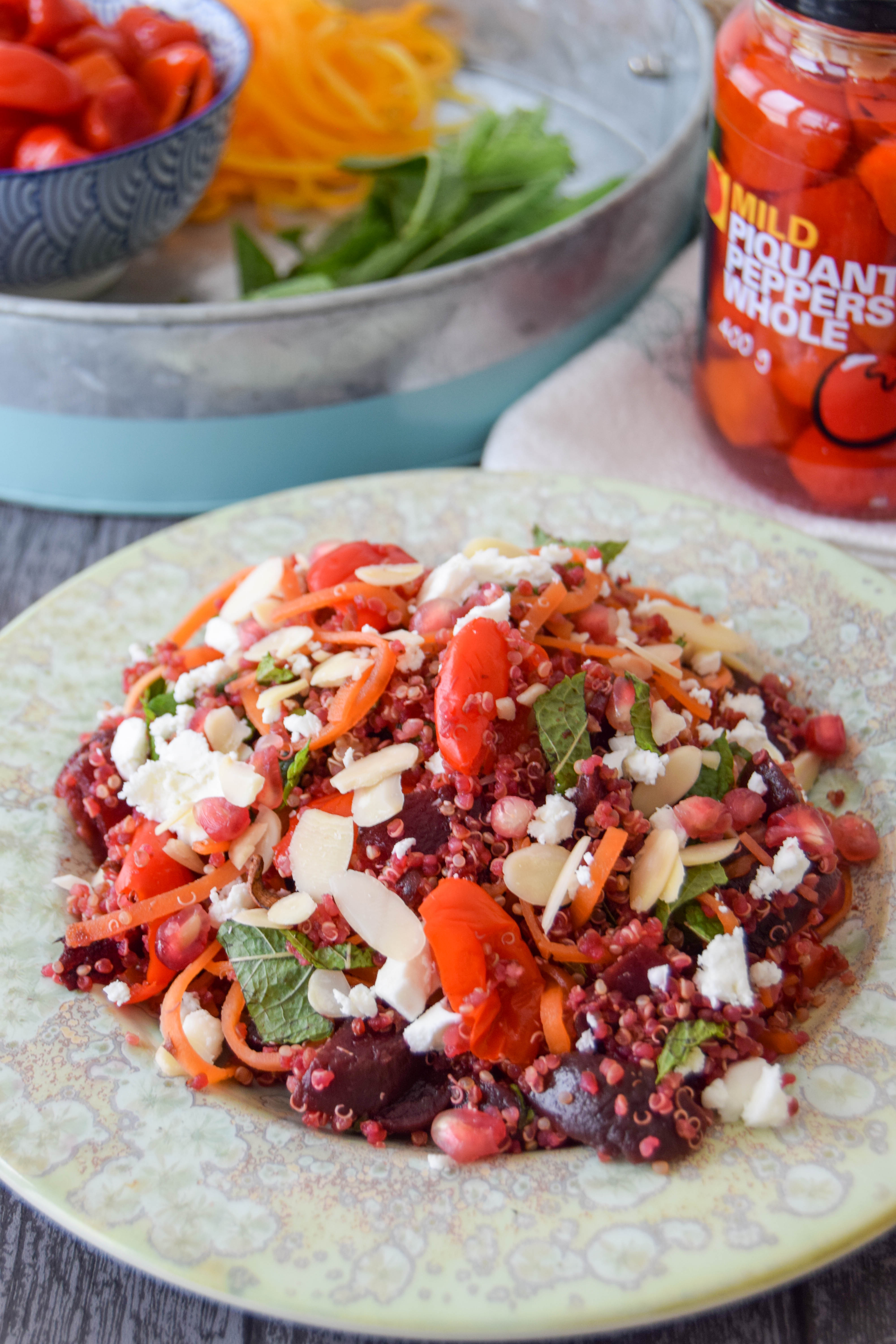 Pink Quinoa Salad 3